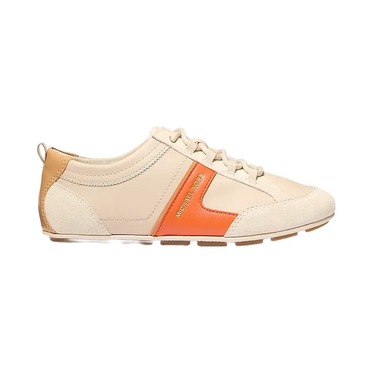 Michael Kors Keely Leather Trainer Mimosa
