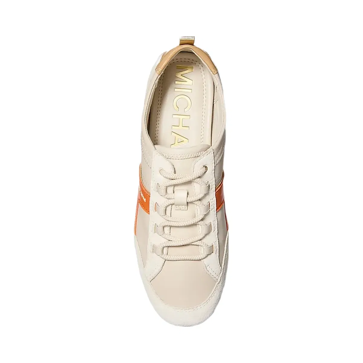 Michael Kors Keely Leather Trainer Mimosa