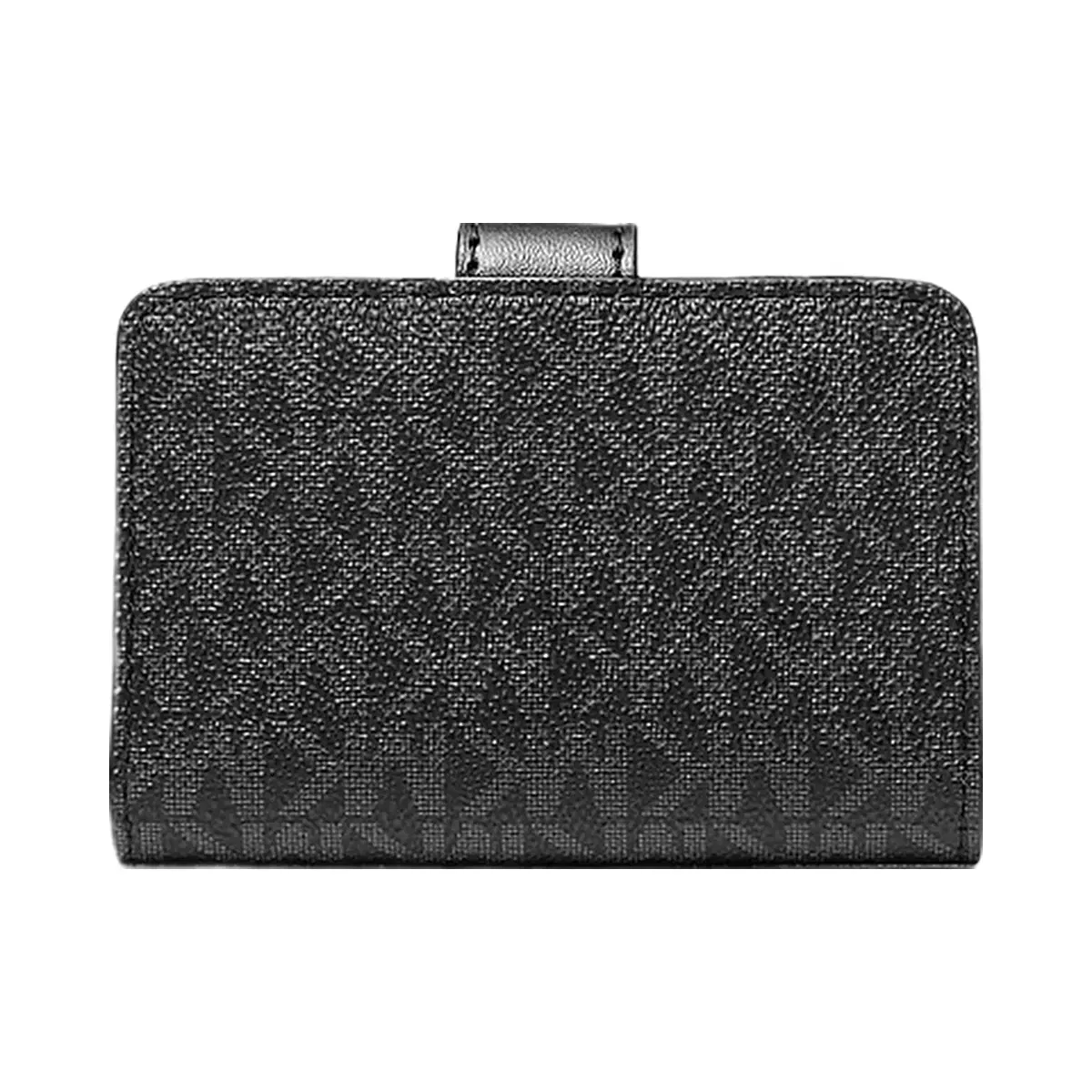 Michael Kors Jet Set Travel Small Signature Logo Billfold Wallet Black