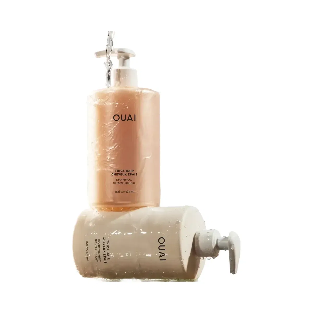 OUAI Thick Hair Shampoo & Conditioner Jumbo Set