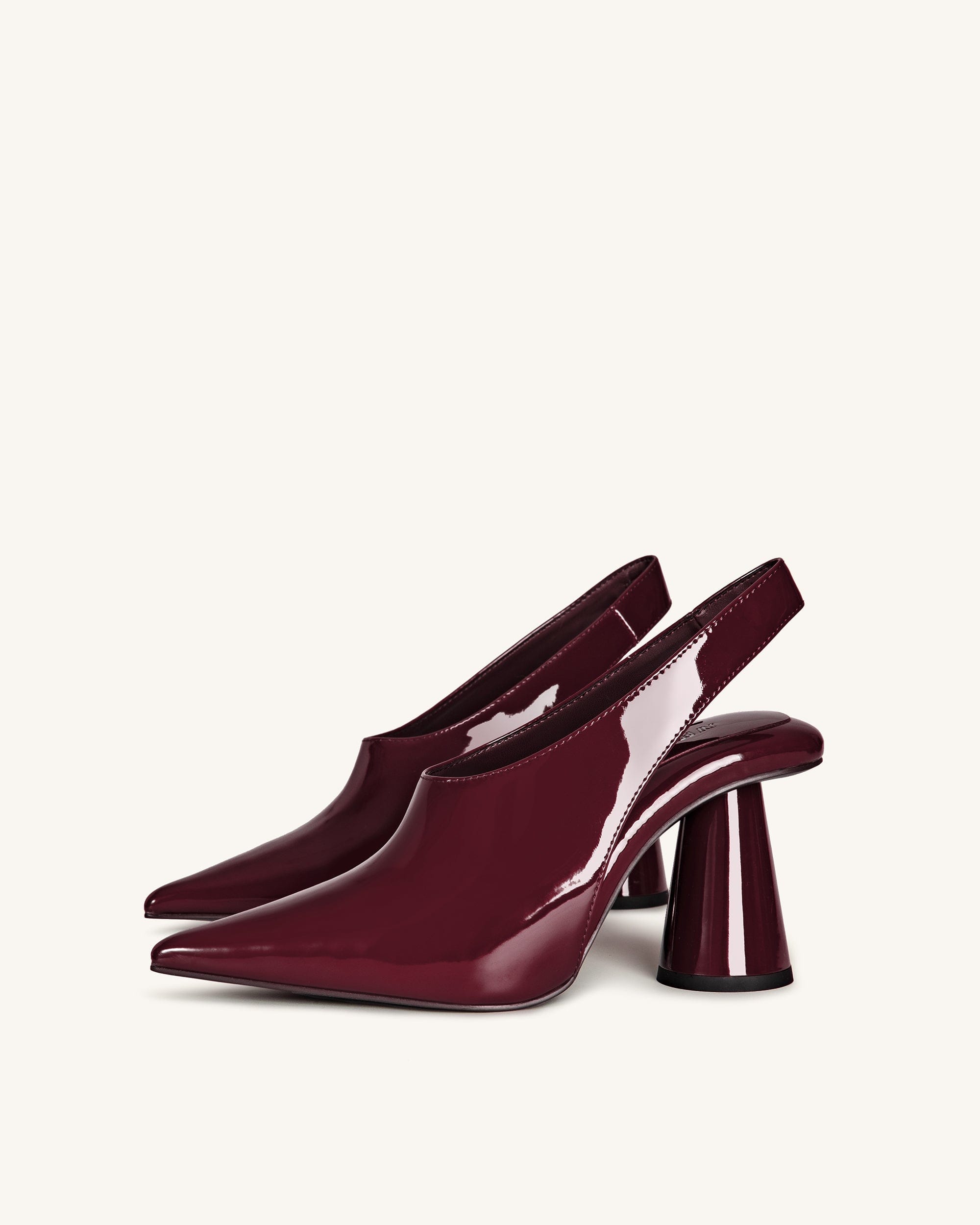Jw Pei Vivovr High Heel Pumps Burgundy