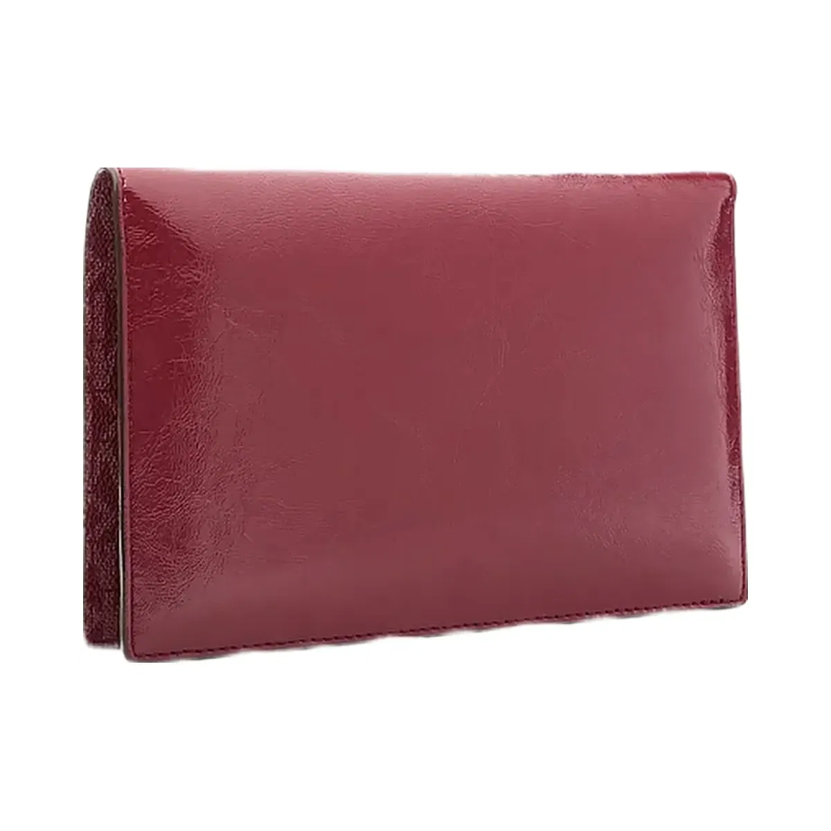 Michael Kors Jet Set Travel Small 2-in-1 Clutch Maroon