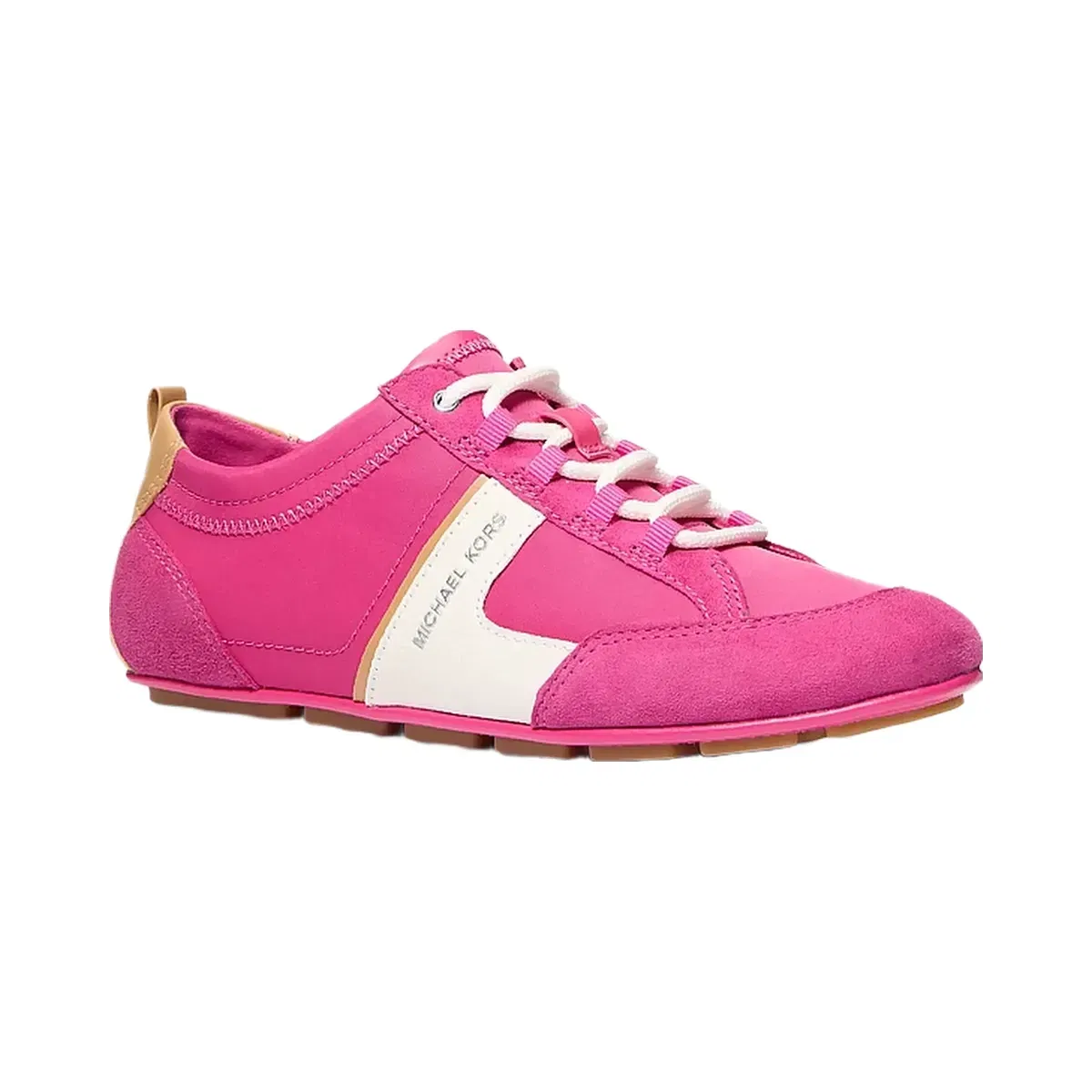 Michael Kors Keely Nylon Trainer Raspberry