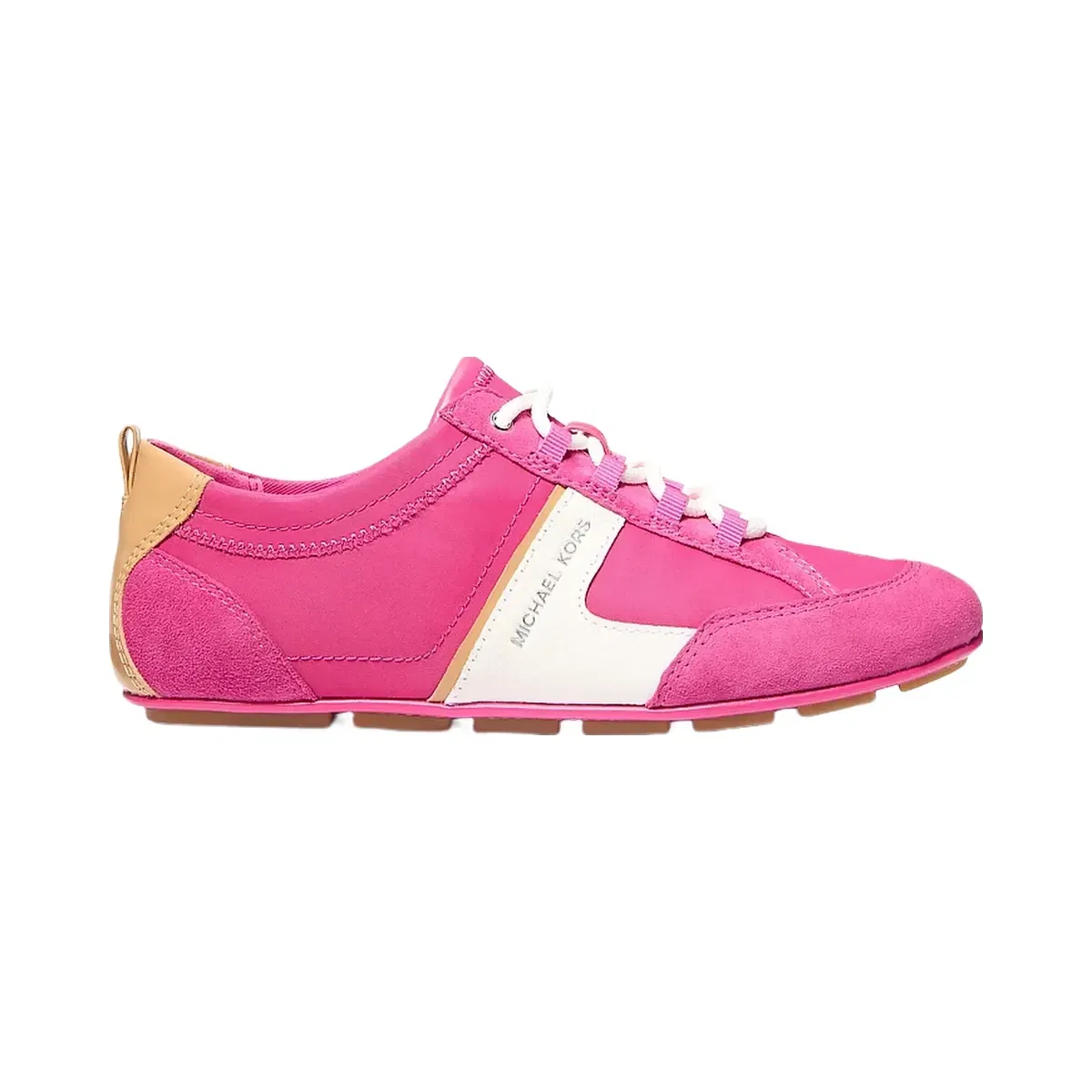 Michael Kors Keely Nylon Trainer Raspberry