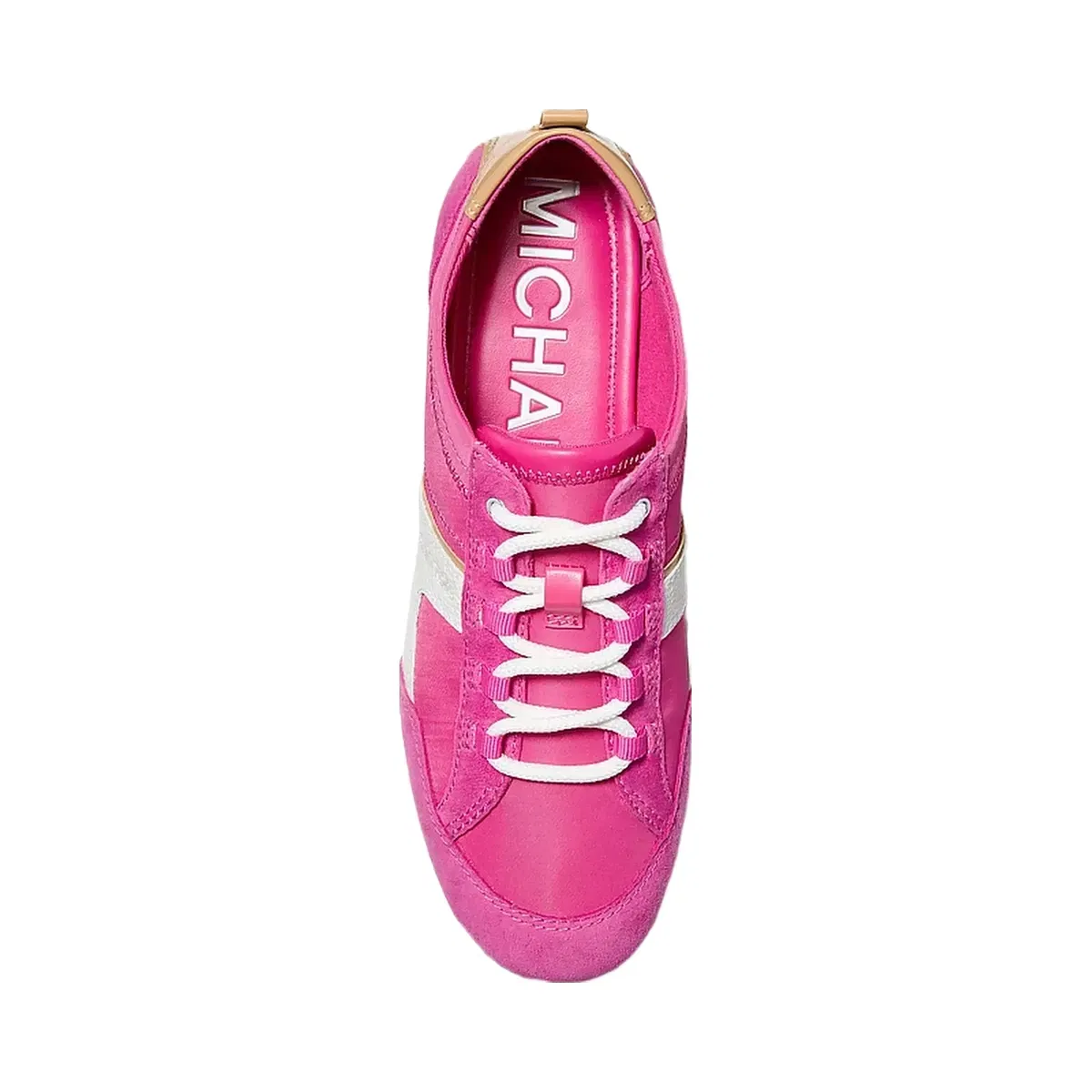 Michael Kors Keely Nylon Trainer Raspberry