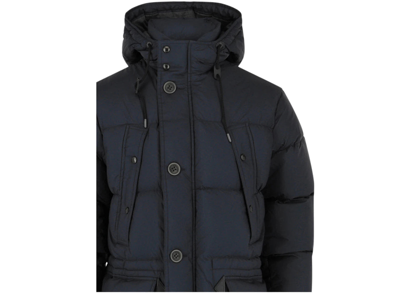 Burberry Quilted Down Jacket Navy