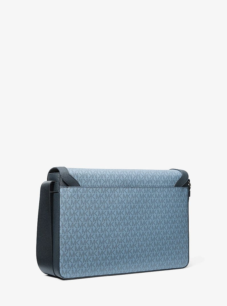 Pacey Embellished Signature Logo Messenger Bag