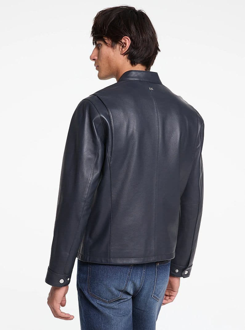 Leather Moto Jacket