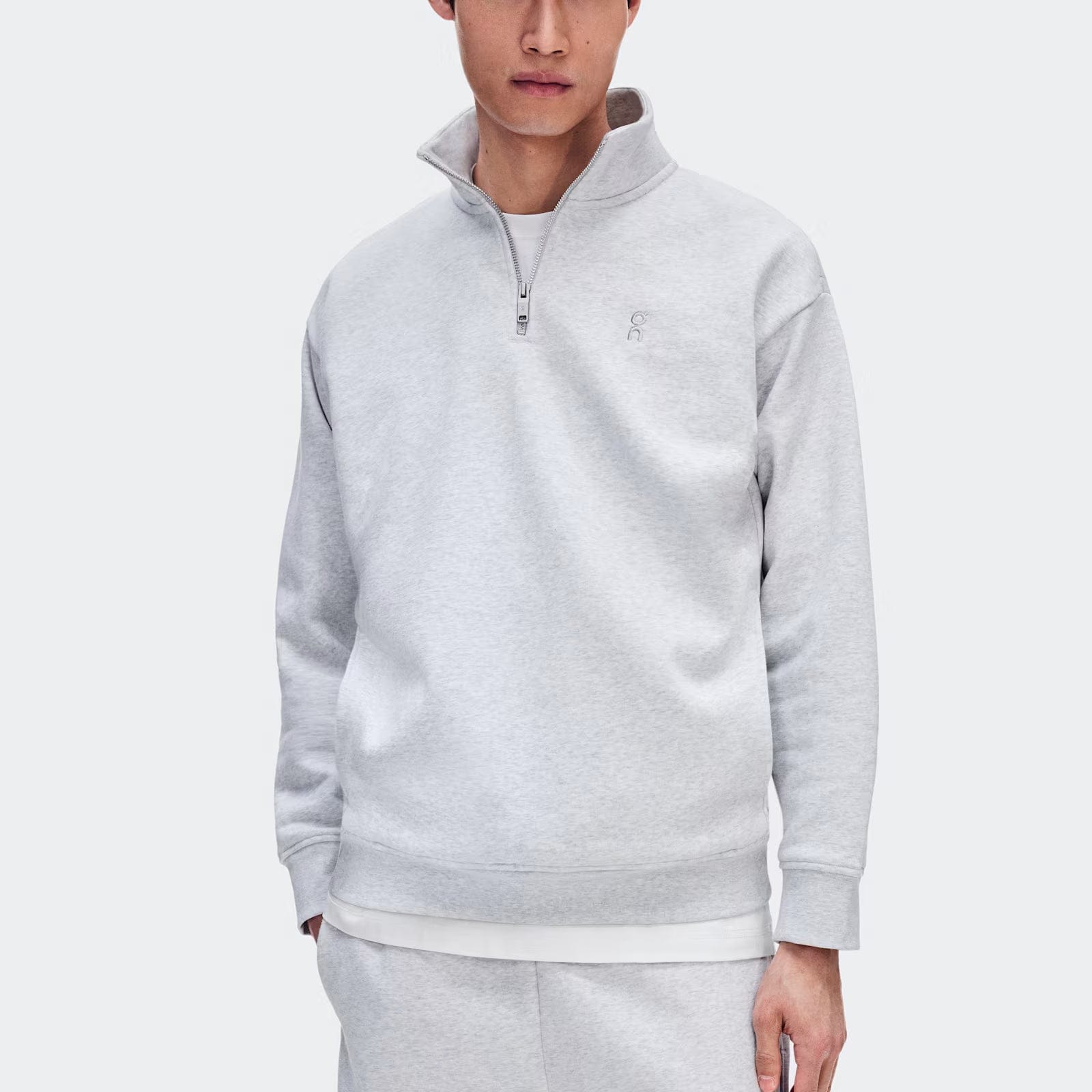 On Club Collective 1/4 Zip Crater