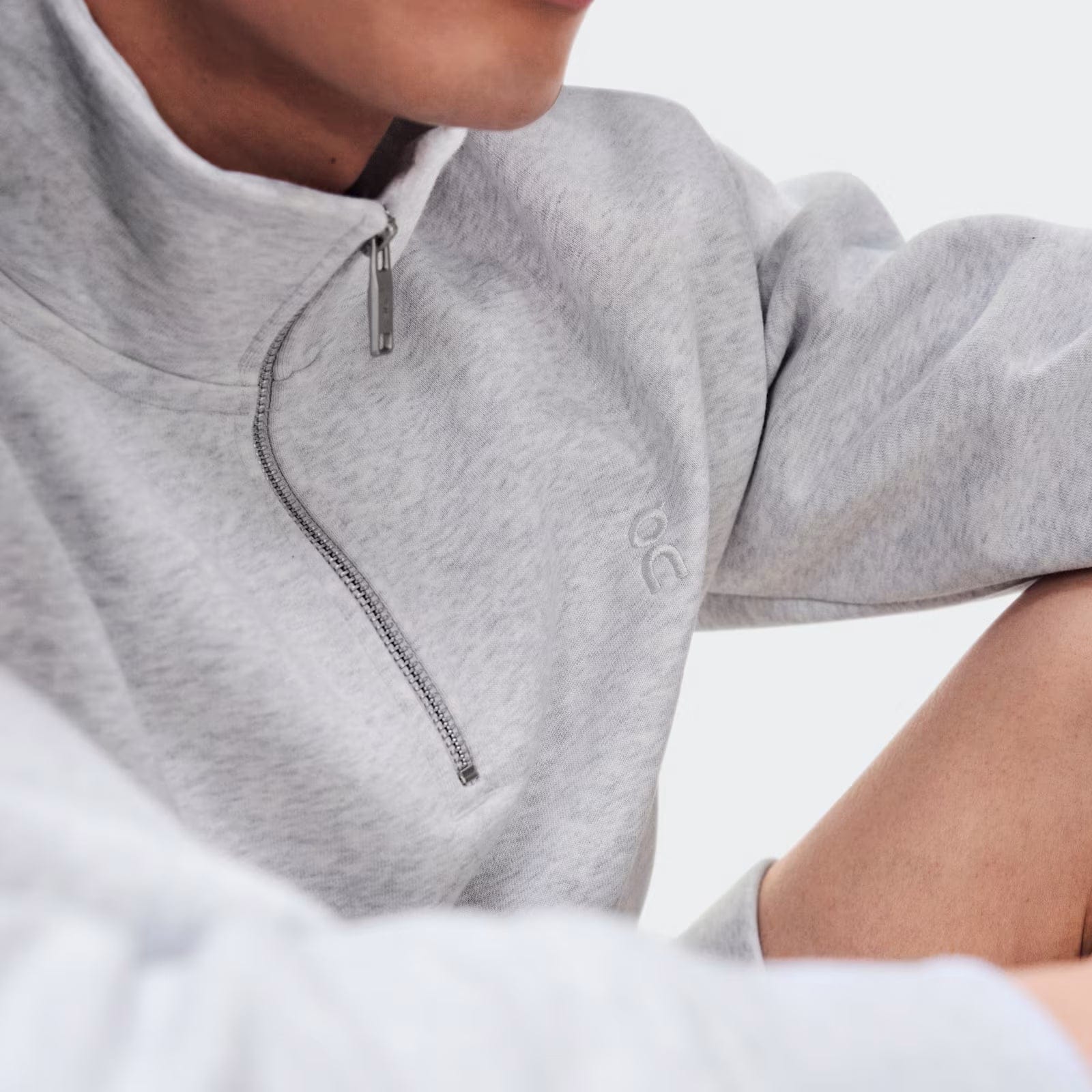 On Club Collective 1/4 Zip Crater
