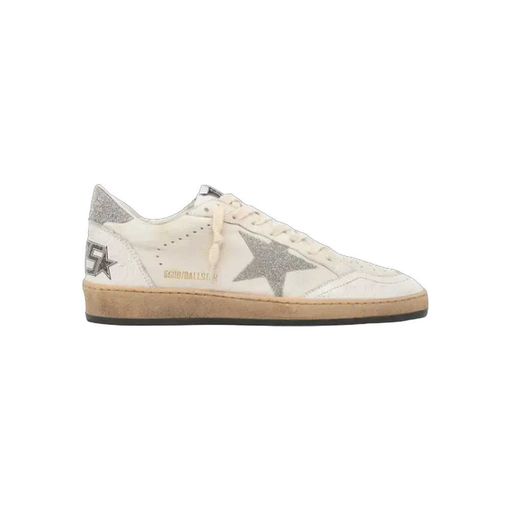 Golden Goose Ball Star With A Swarovski Crystal Star And Heel Tab