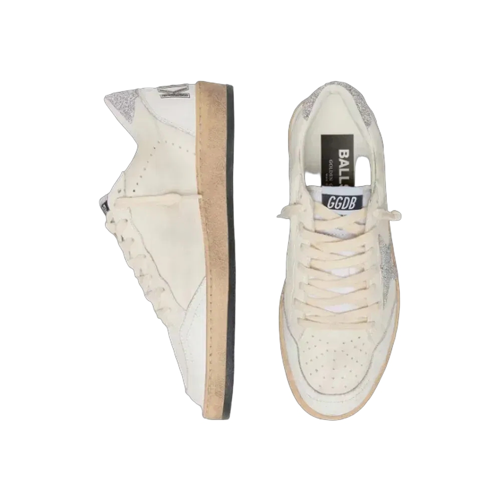 Golden Goose Ball Star With A Swarovski Crystal Star And Heel Tab