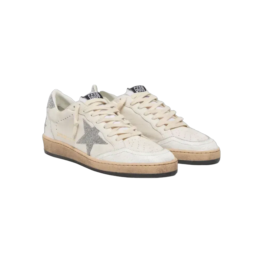 Golden Goose Ball Star With A Swarovski Crystal Star And Heel Tab