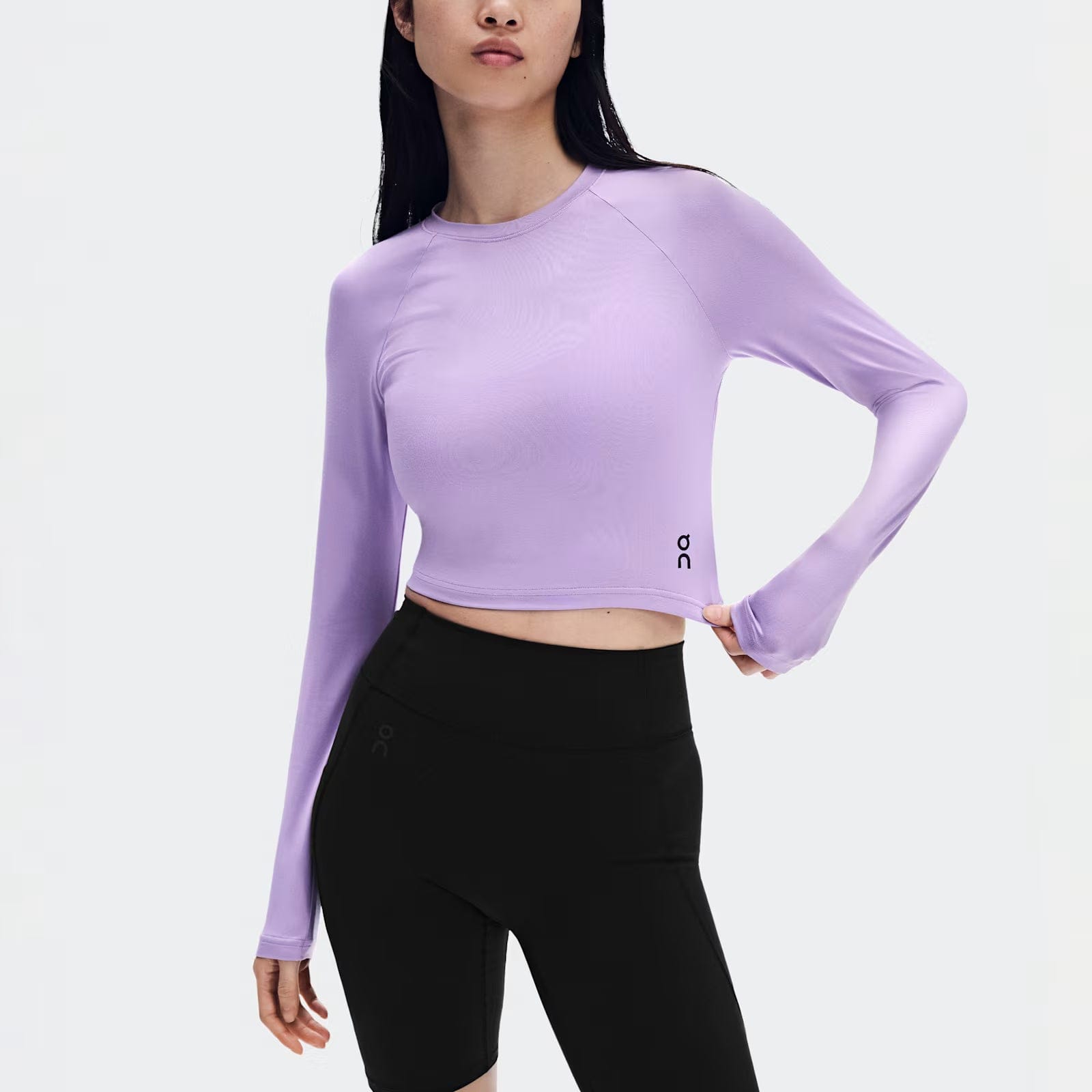 On Studio Long-T Crop Bloom (Women'S)