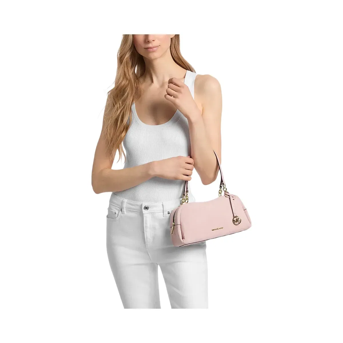Michael Kors Cecily Small Shoulder Bag Powder Blush