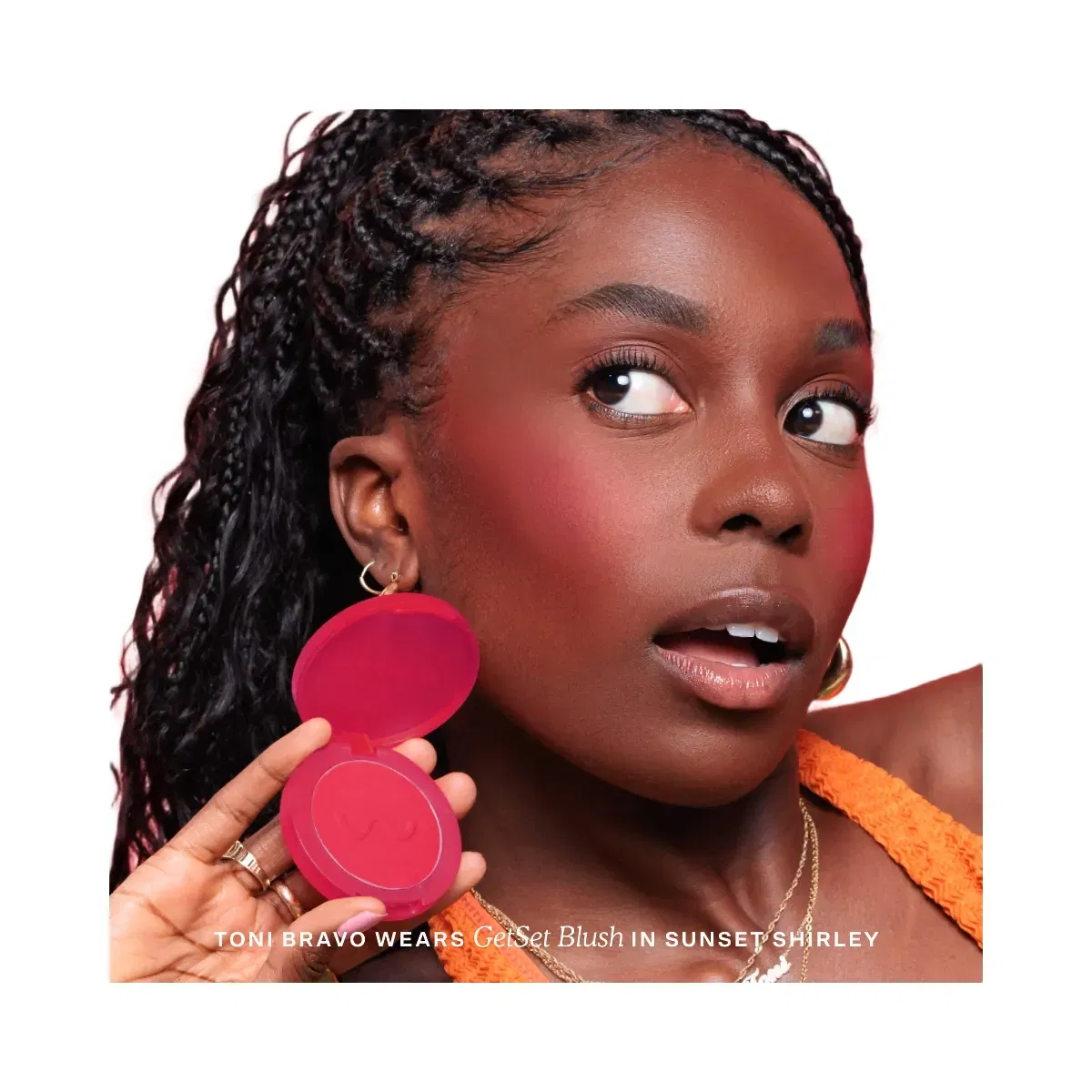 Tower 28 Toni Bravo GetSet Matte Powder Blush Sunset Shirley x Toni Bravo