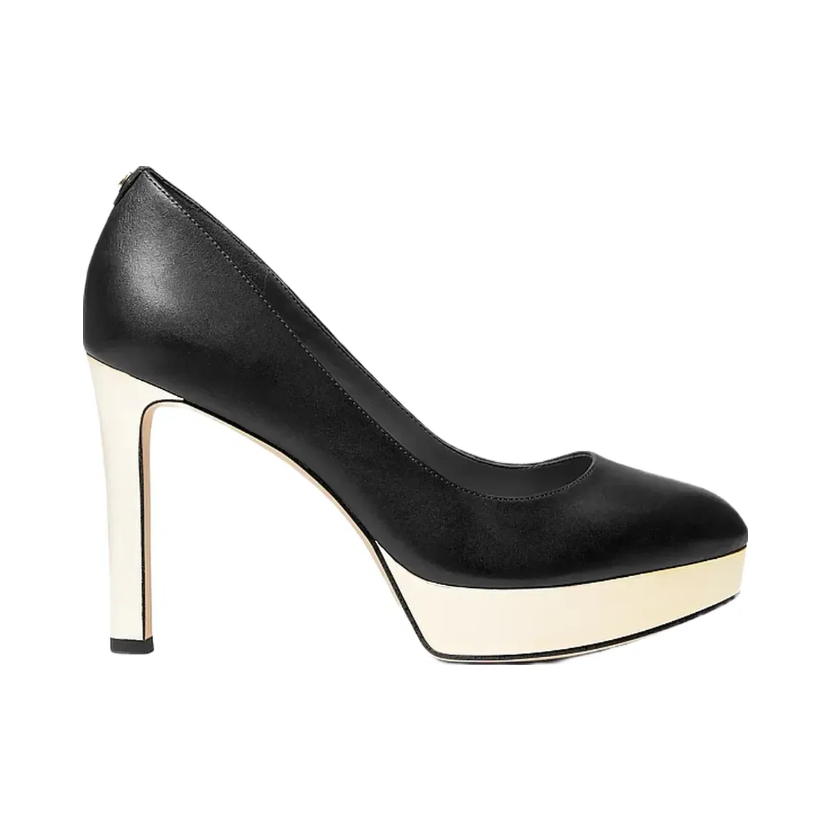 Michael Kors Chantal Leather Platform Pump Black