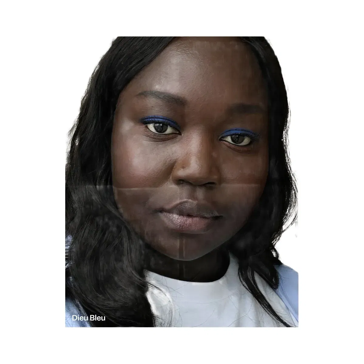 Violette_FR Yeux Paint - Dieu Bleu