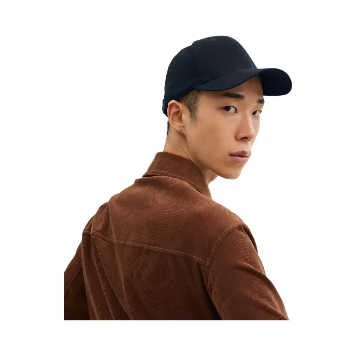 Coach Embroidered Baseball Hat in Navy