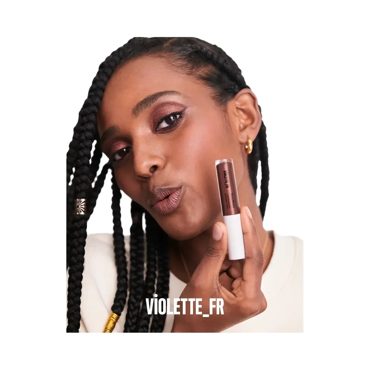 Violette_FR Yeux Paint - Marron Glace
