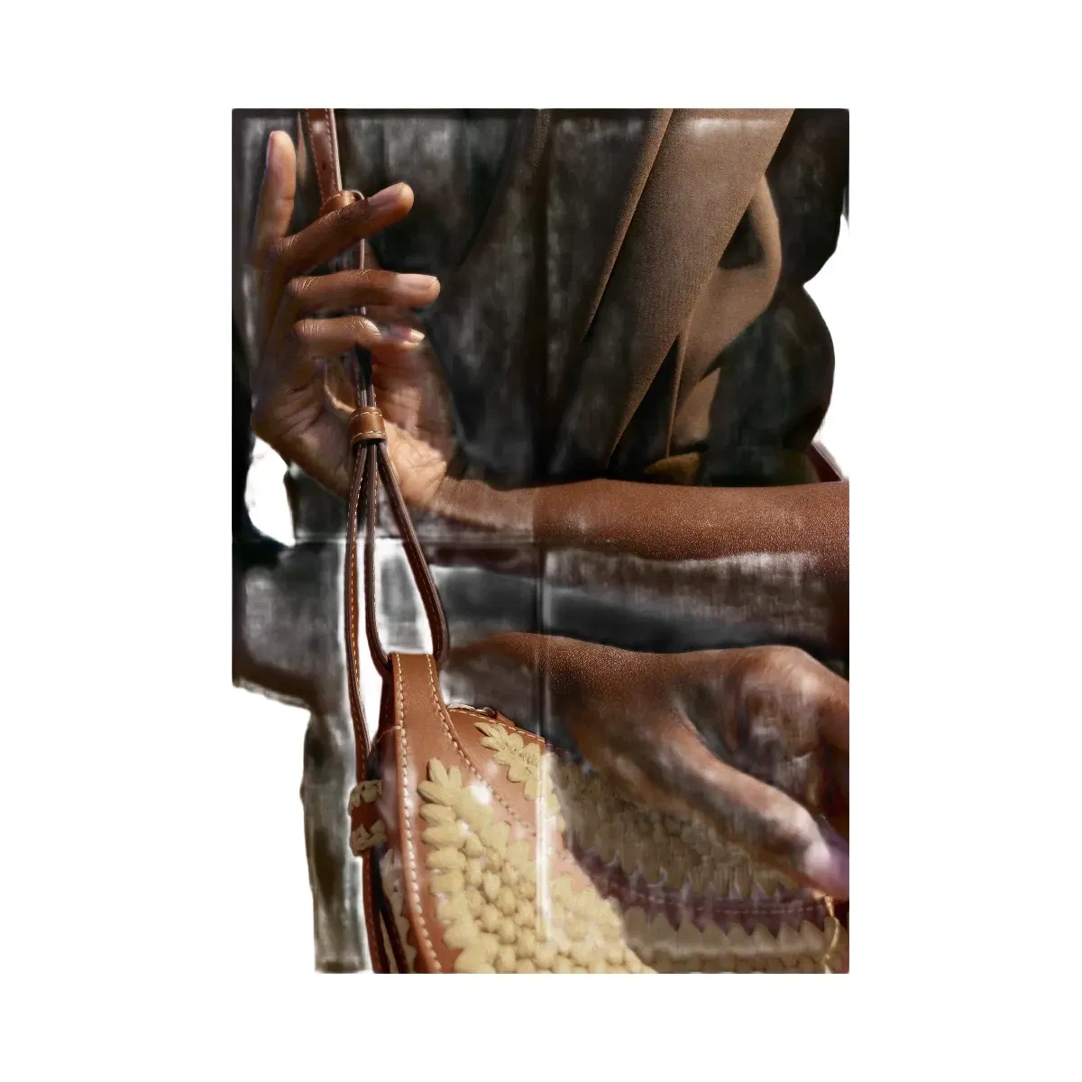 Polène Numéro Dix Raffia Bag