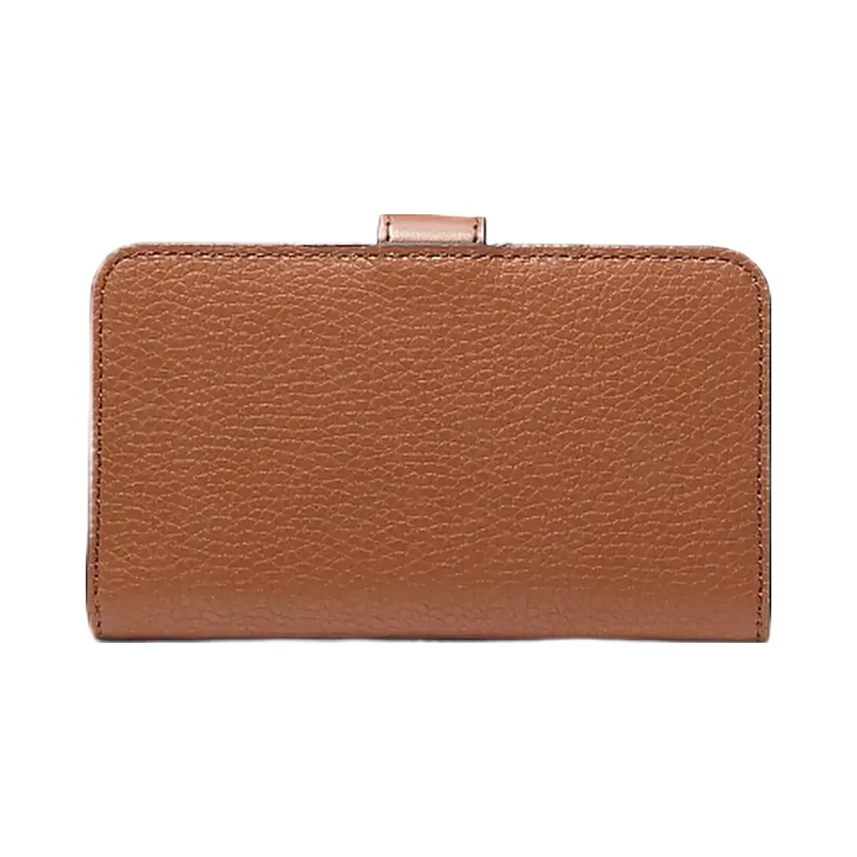 Michael Kors Jet Set Travel Medium Pebbled Leather Billfold Wallet Luggage