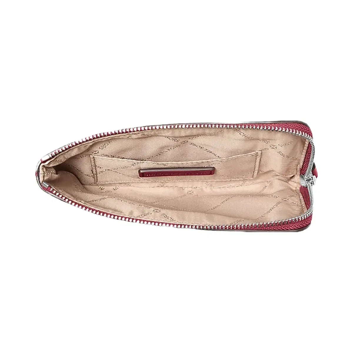 Michael Kors Jet Set Travel Small Wristlet Maroon