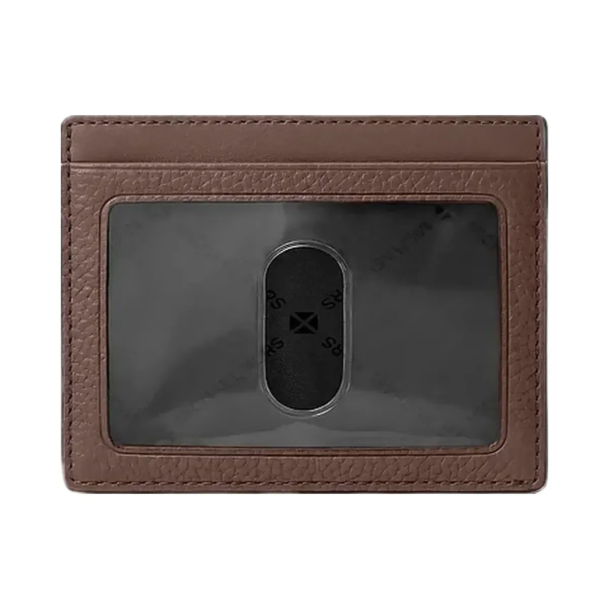 Michael Kors Cooper Pebbled Leather Card Case Nutmeg