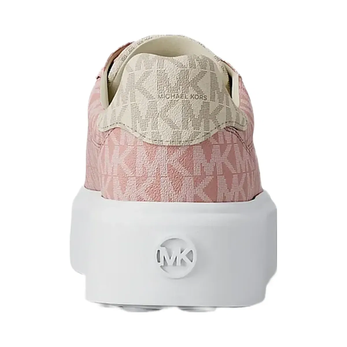 Michael Kors Romey Two-Tone Logo Platform Sneaker Powder Blush
