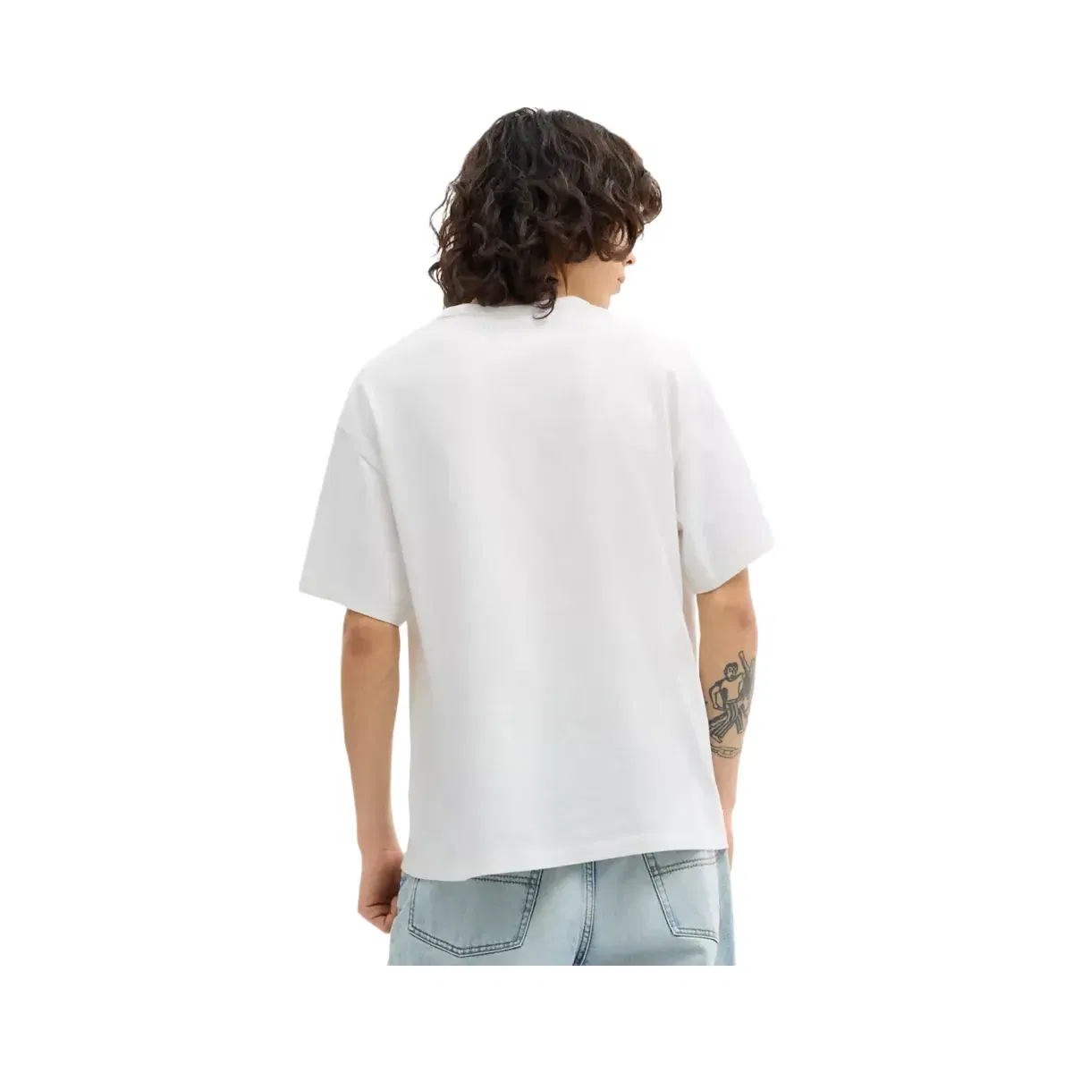 Coach x Brain Dead Head T-Shirt In Organic Cotton in White