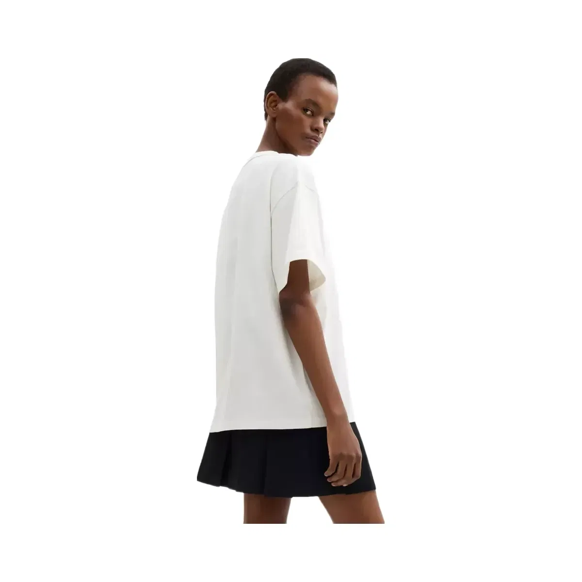 Coach x Brain Dead Head T-Shirt In Organic Cotton in White