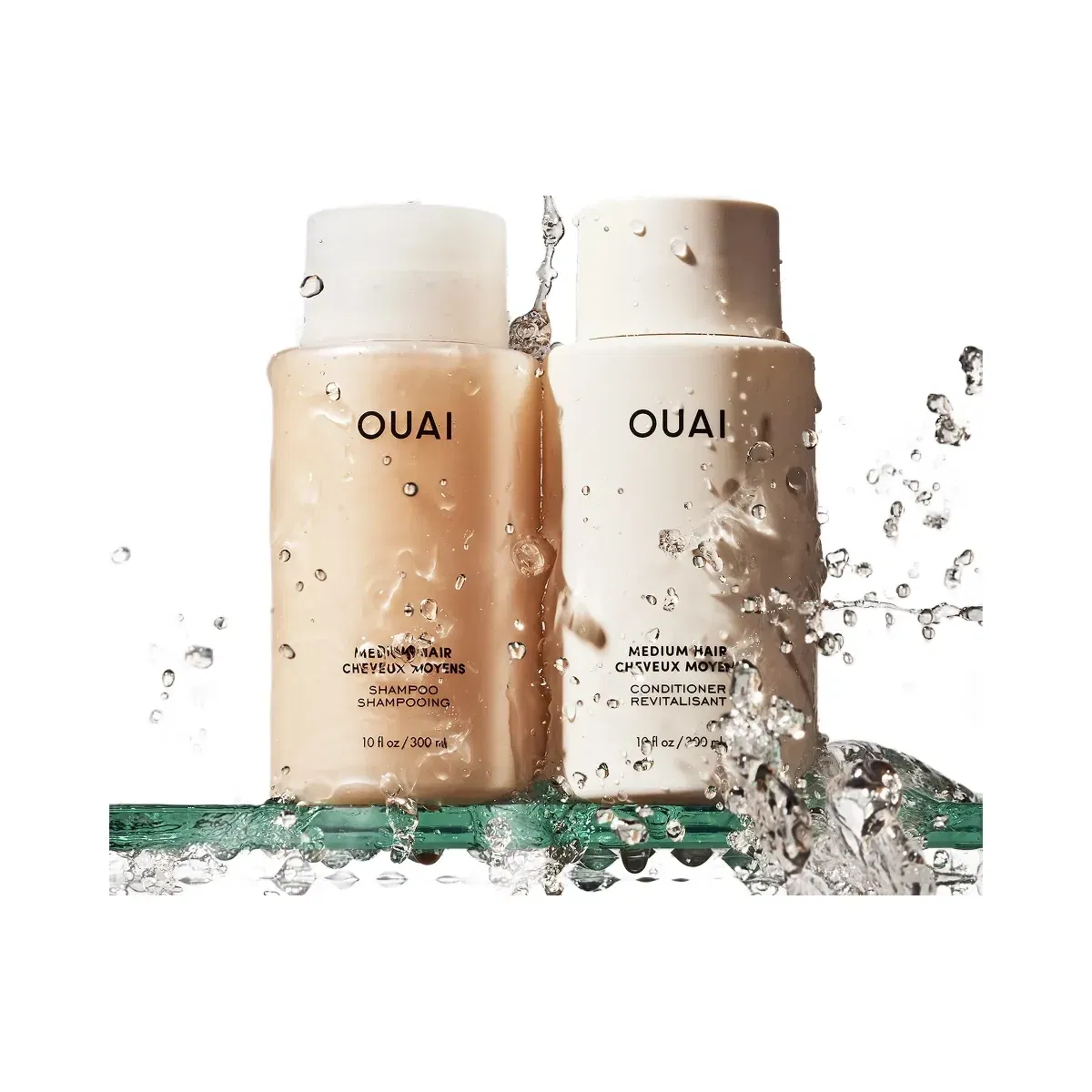 OUAI Medium Hair Shampoo & Conditioner Set