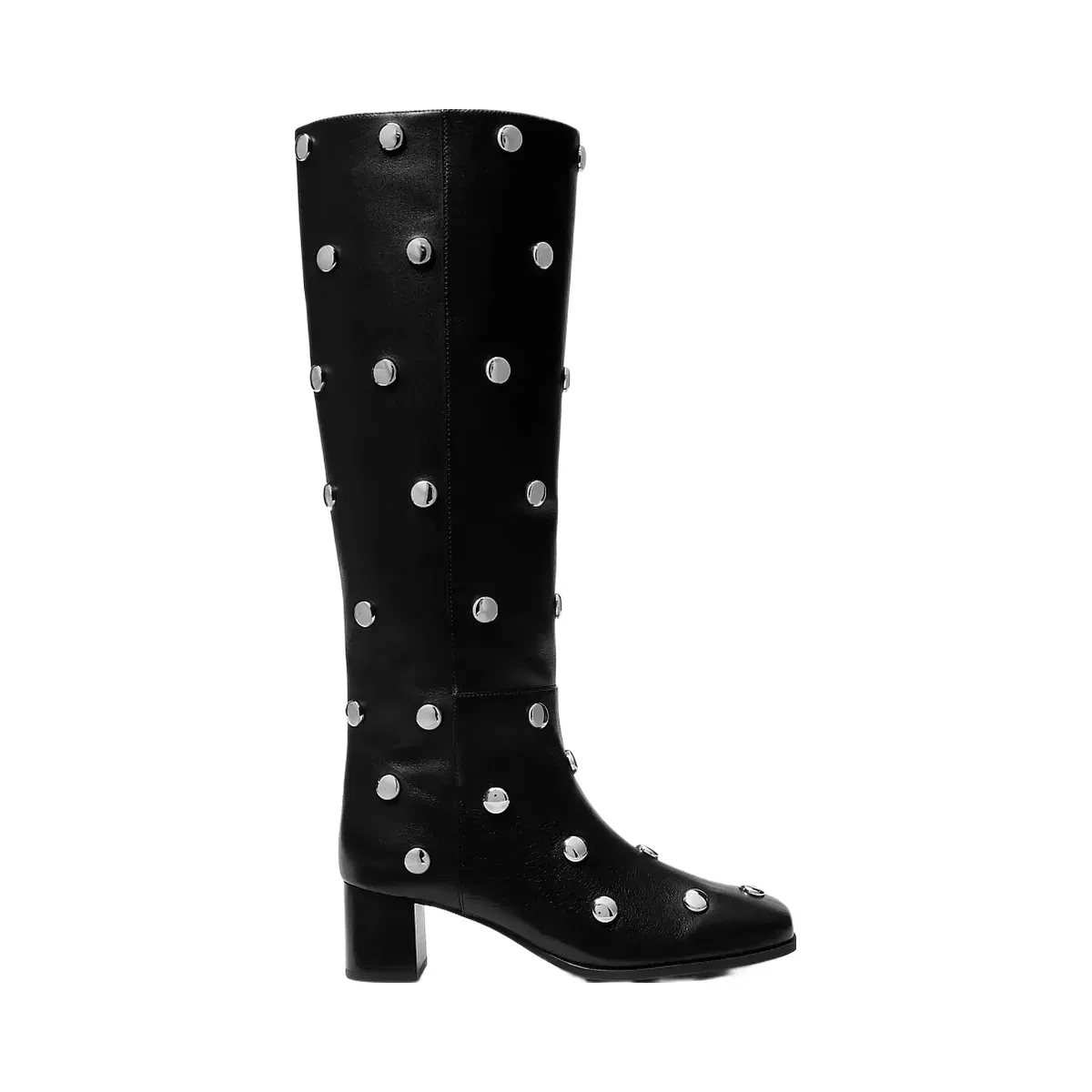 Michael Kors Matilda Flex Studded Leather Boot Black