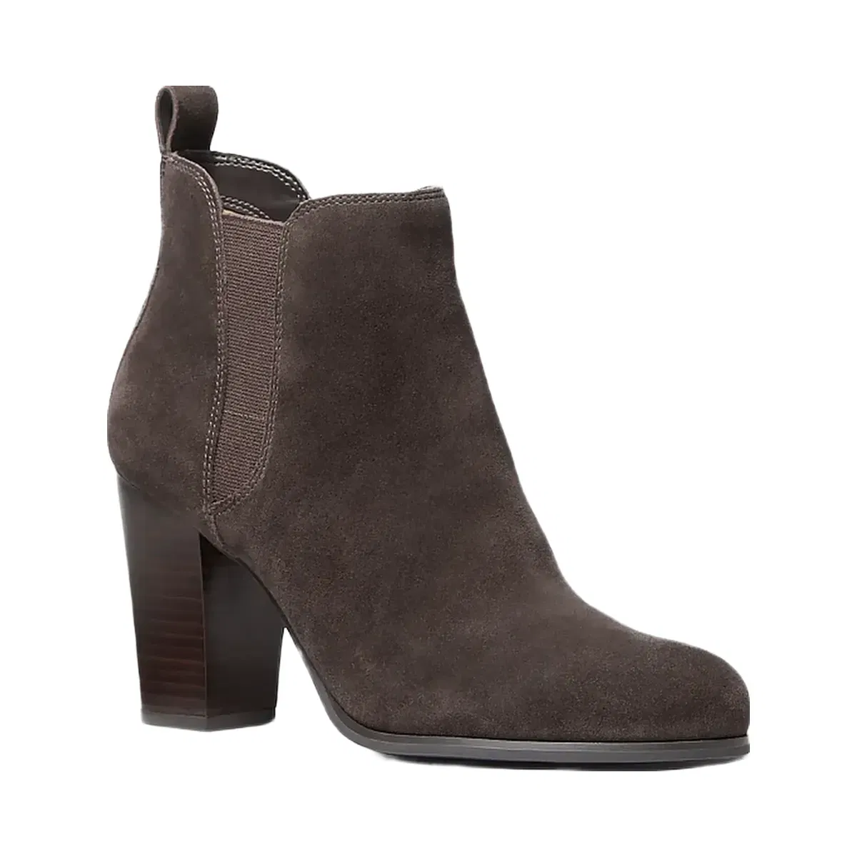 Michael Kors Evaline Suede Boot Chocolate