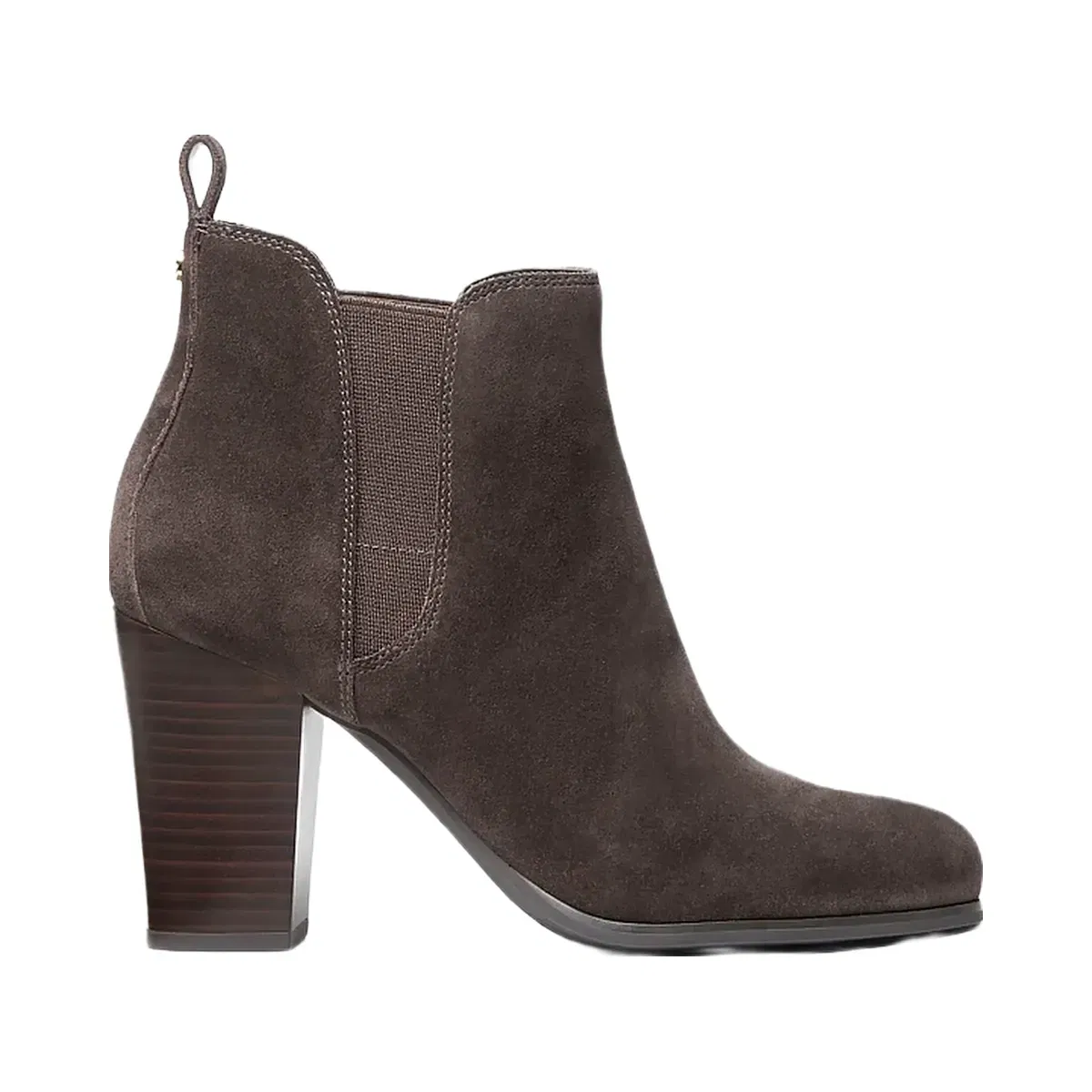 Michael Kors Evaline Suede Boot Chocolate