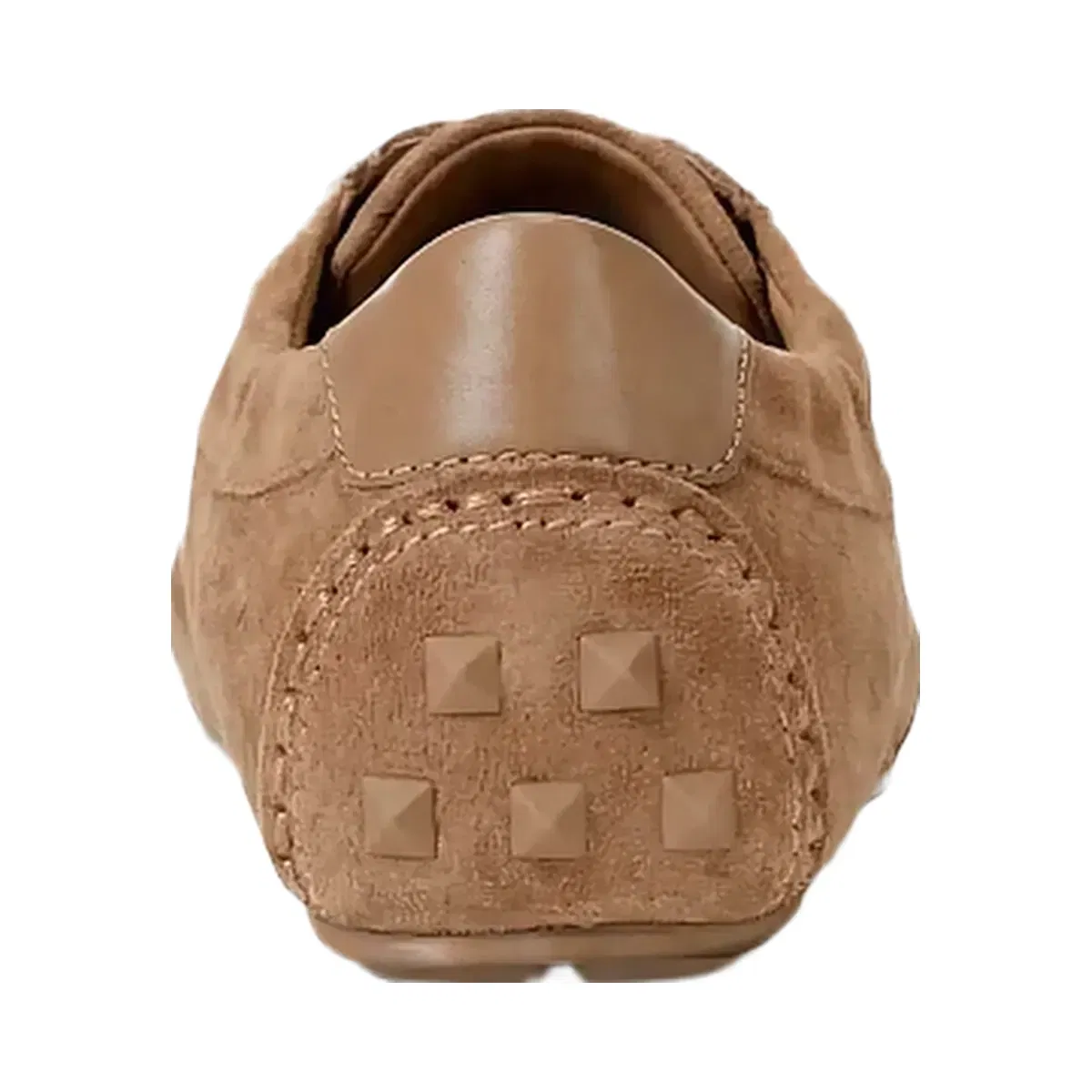 Michael Kors Susie Suede and Leather Trainer Camel