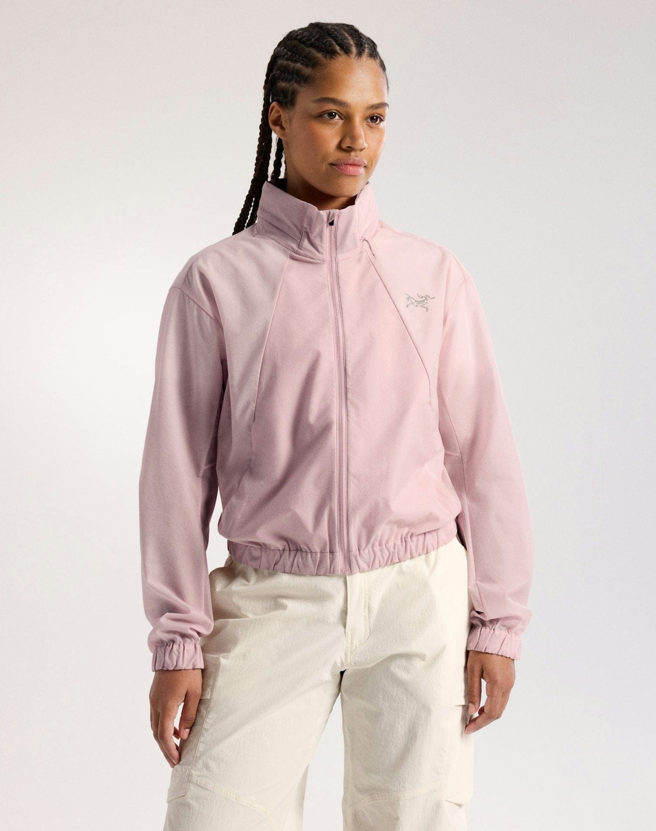 Arc'teryx Naya Cropped Stowhood Jacket Women's - Alpine Rose