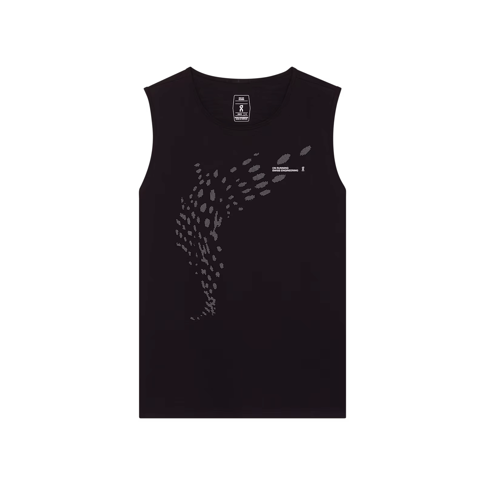 On On Run Tank Black