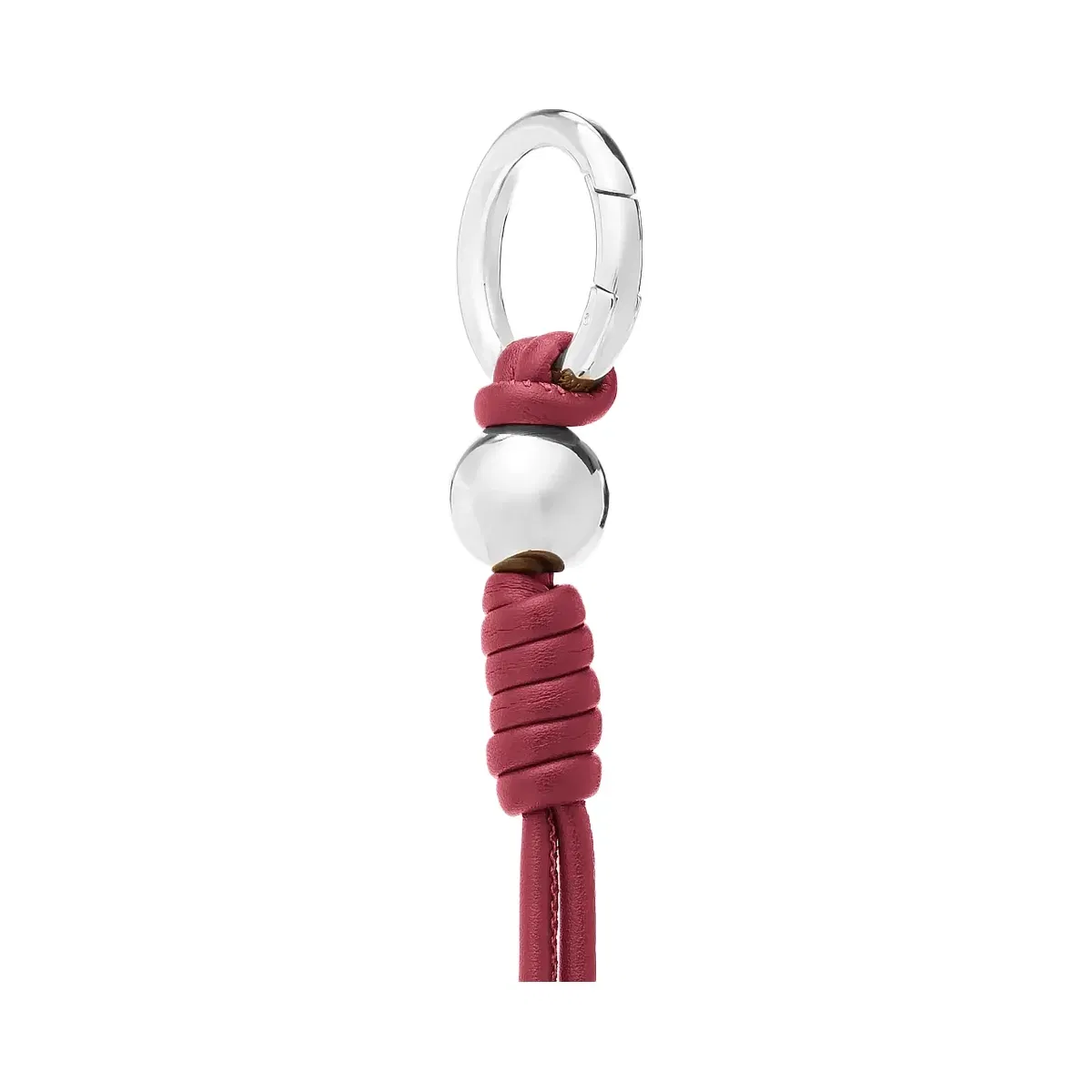 Michael Kors Knotted Rope Bag Charm Maroon