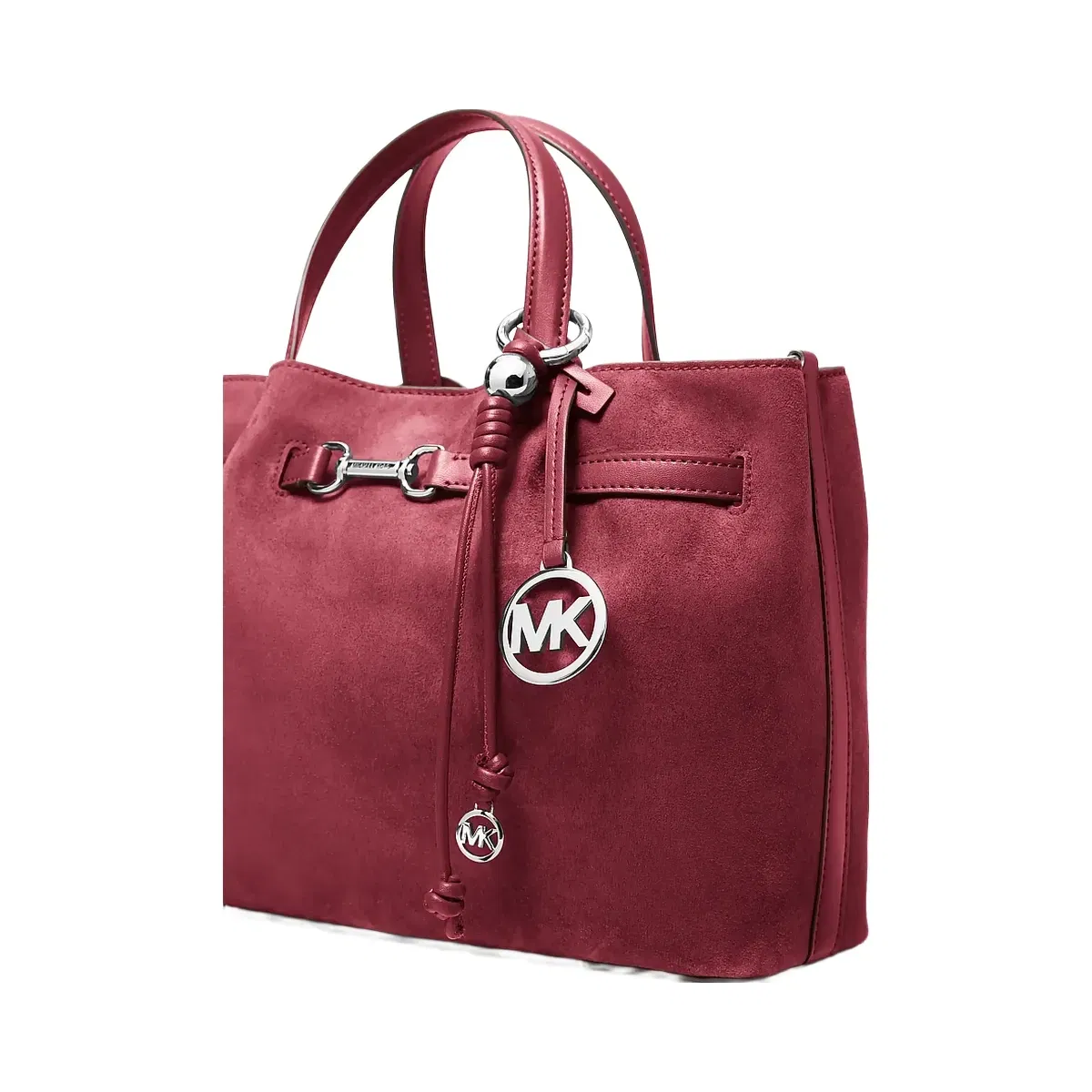 Michael Kors Knotted Rope Bag Charm Maroon