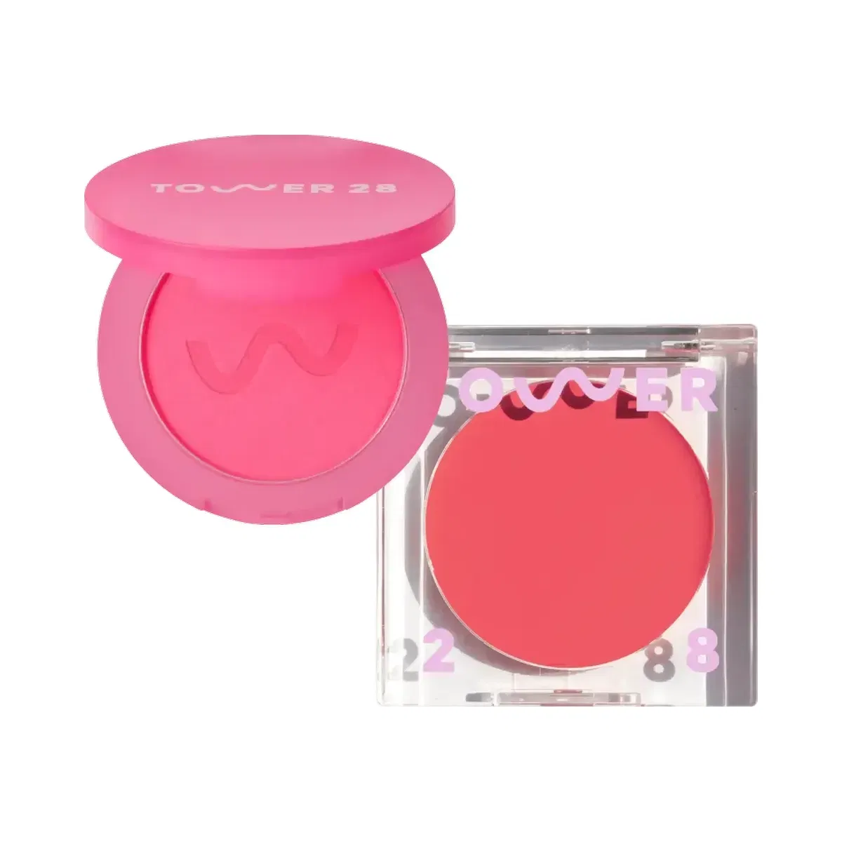 Tower 28 The Cheeky Duo Hot Pink Cheeks