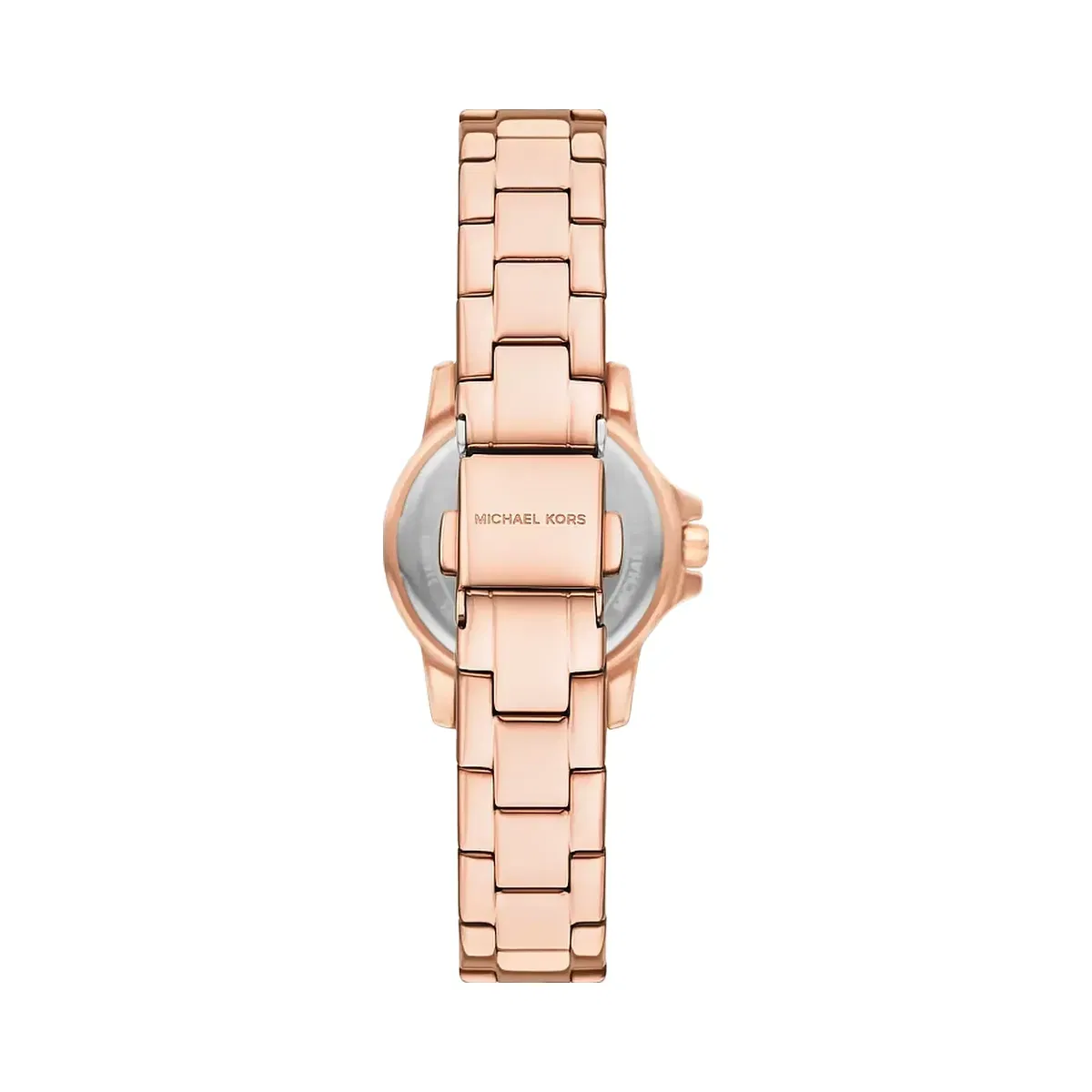 Michael Kors Petite Everest Pavé Rose Gold-Tone Watch and Bracelets Jewelry Gift Set Rose Gold