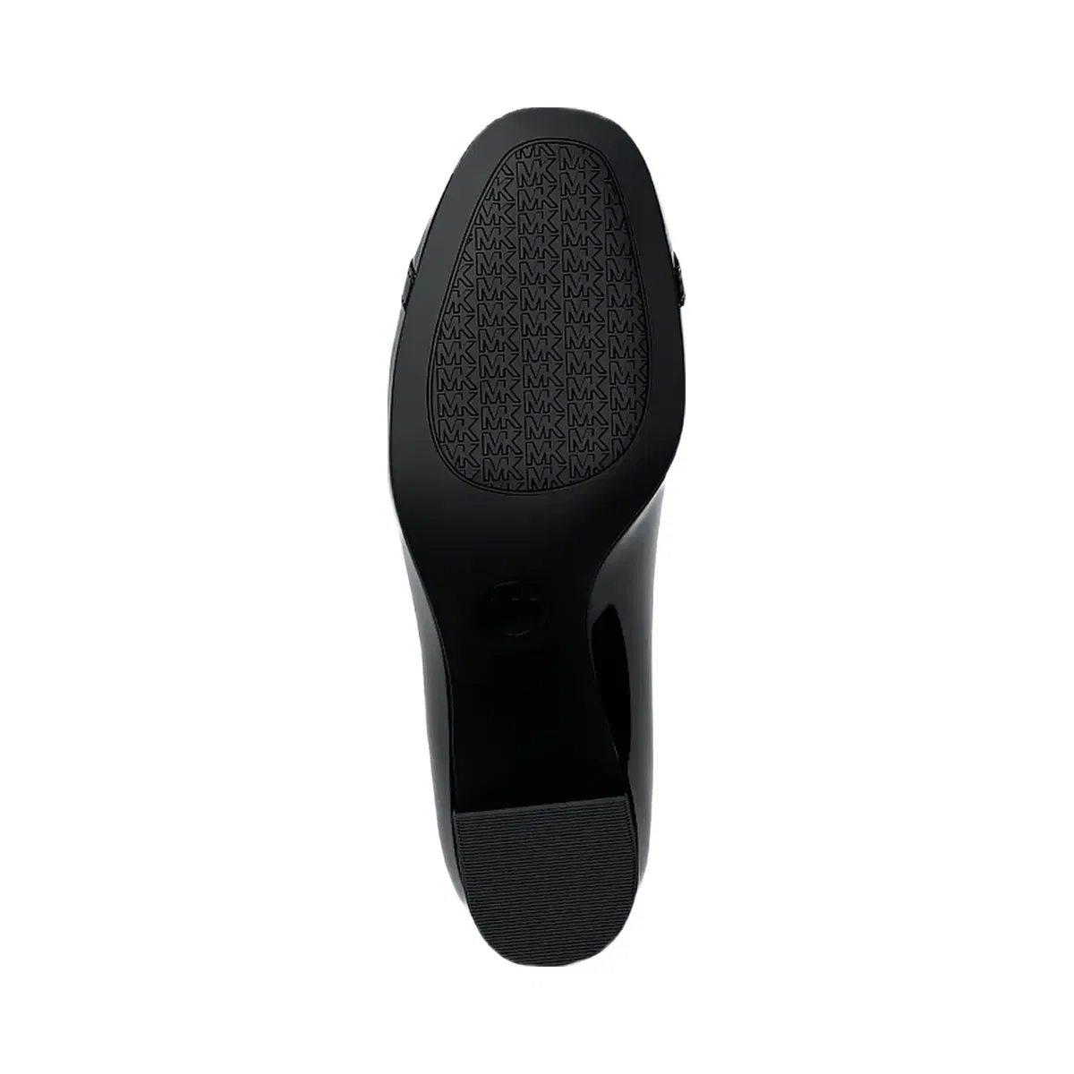 Michael Kors Dori Patent Block Heel Pump Black