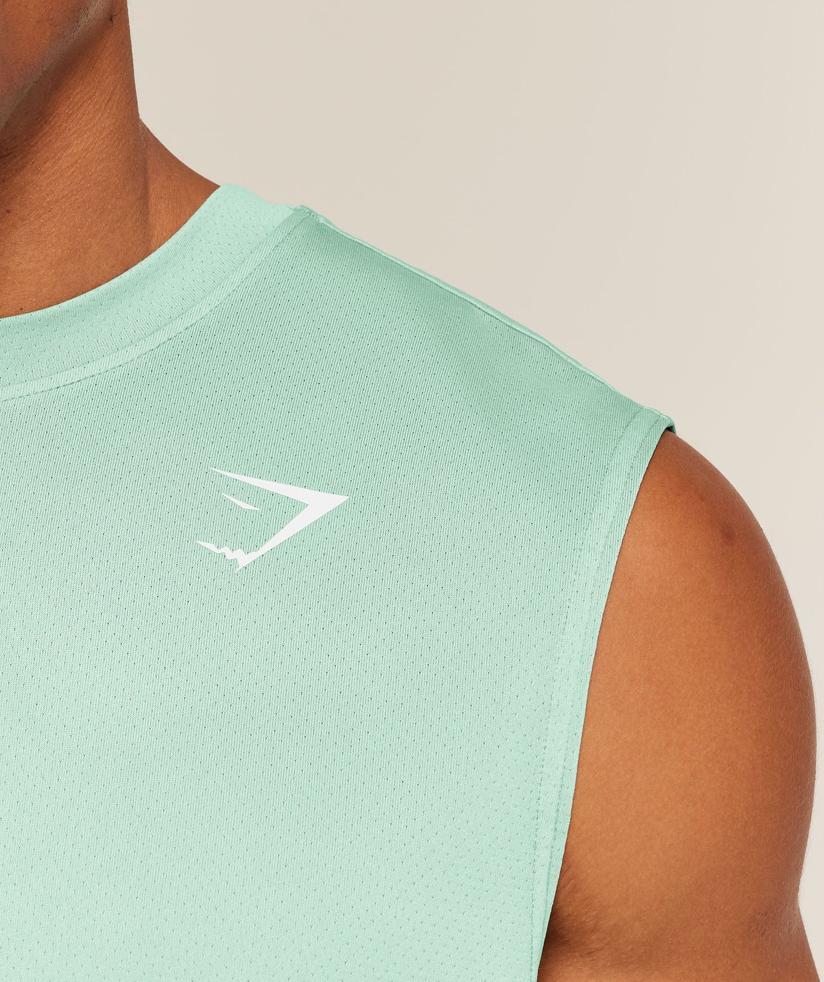 Gymshark Washed Pastels Tank Soft White