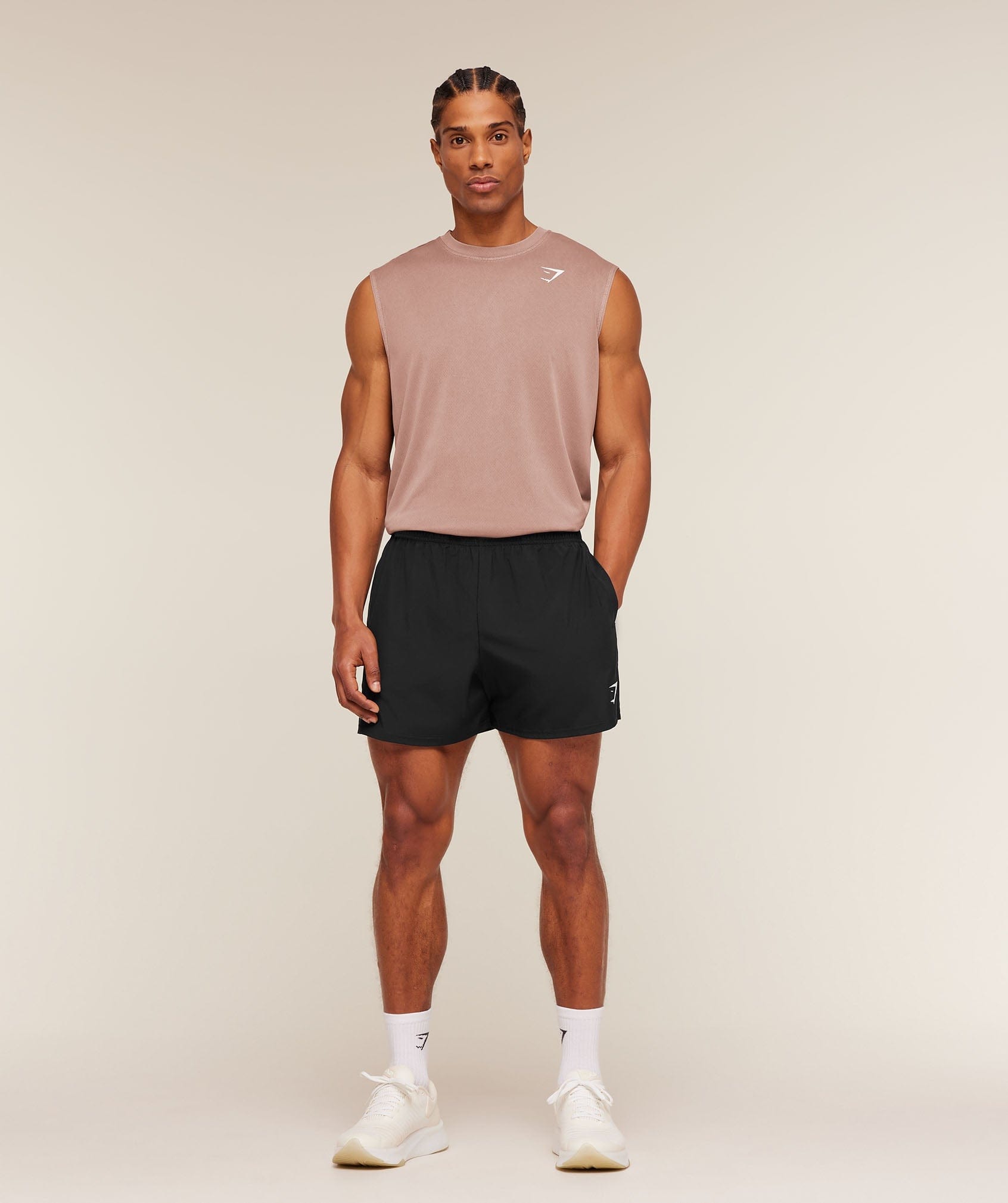 Gymshark Washed Pastels Tank Soft White
