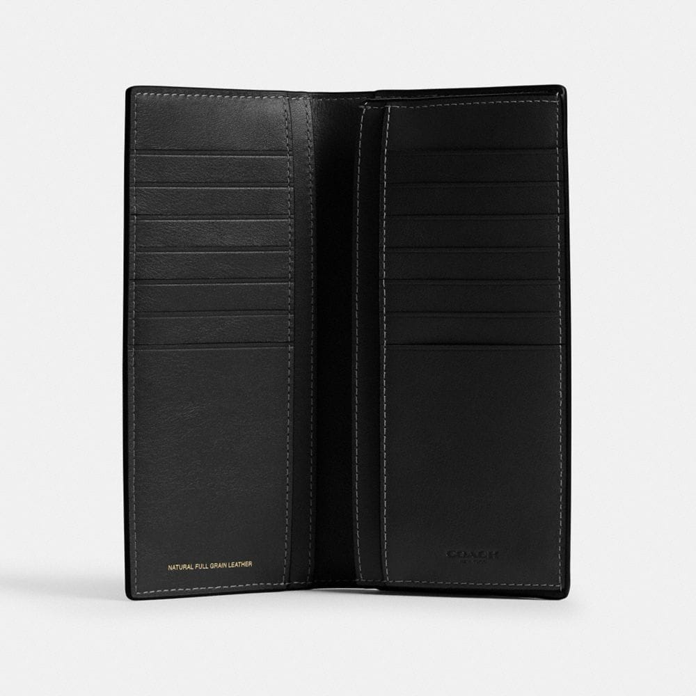 Coach Breast Pocket Wallet Black