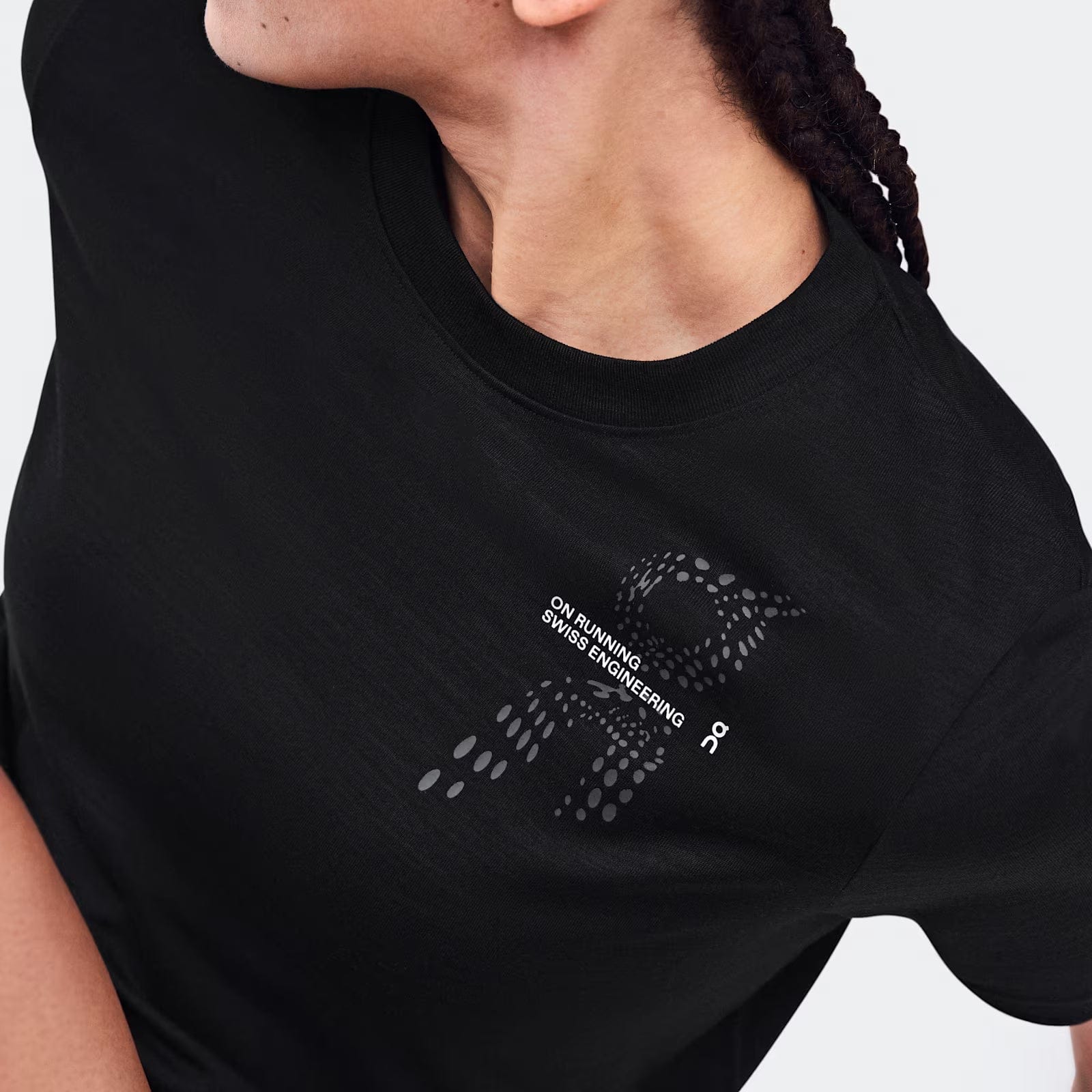 On On Run-T Black (Women'S)