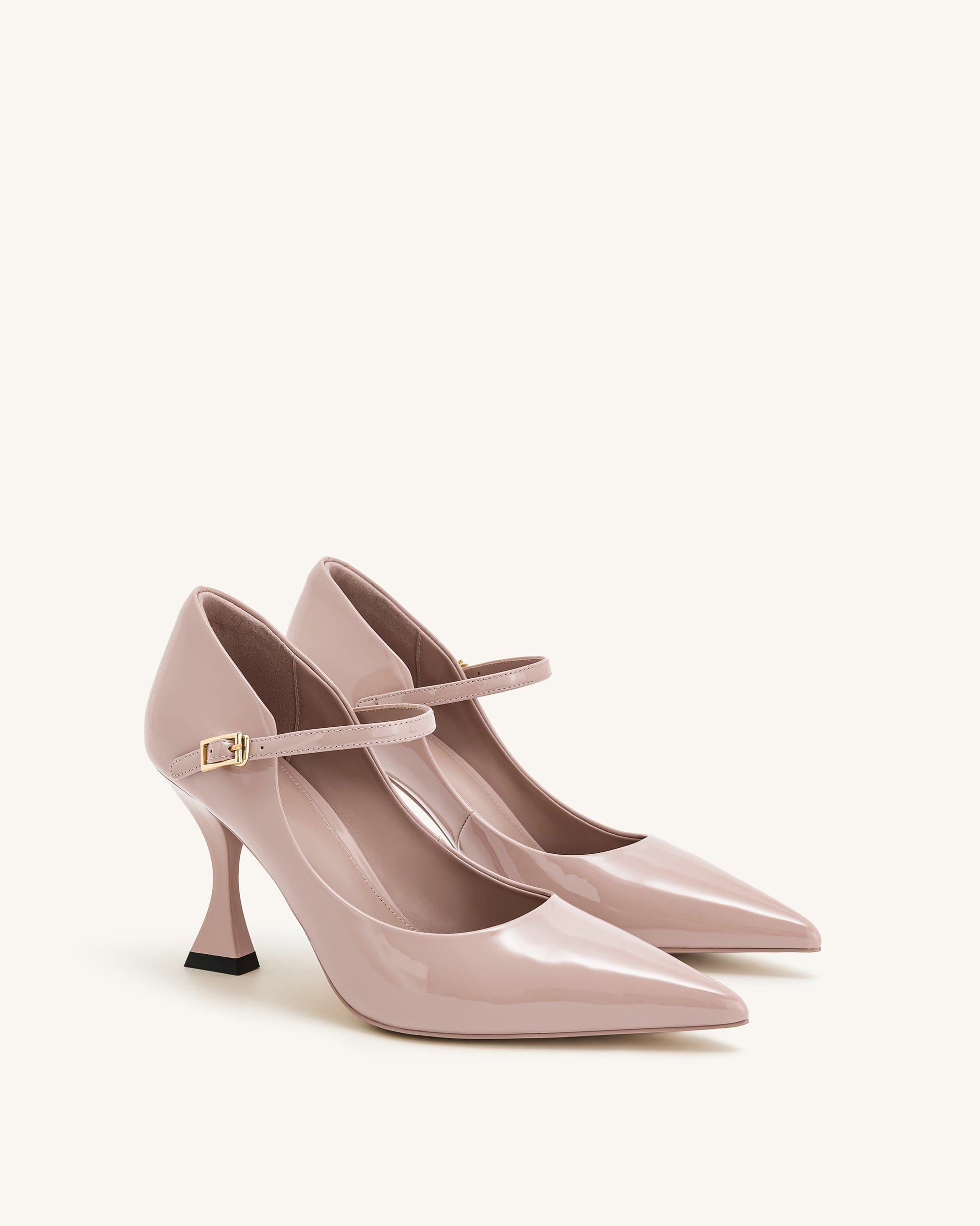 Jw Pei Thalina Patent Leather Pumps Dusty Pink