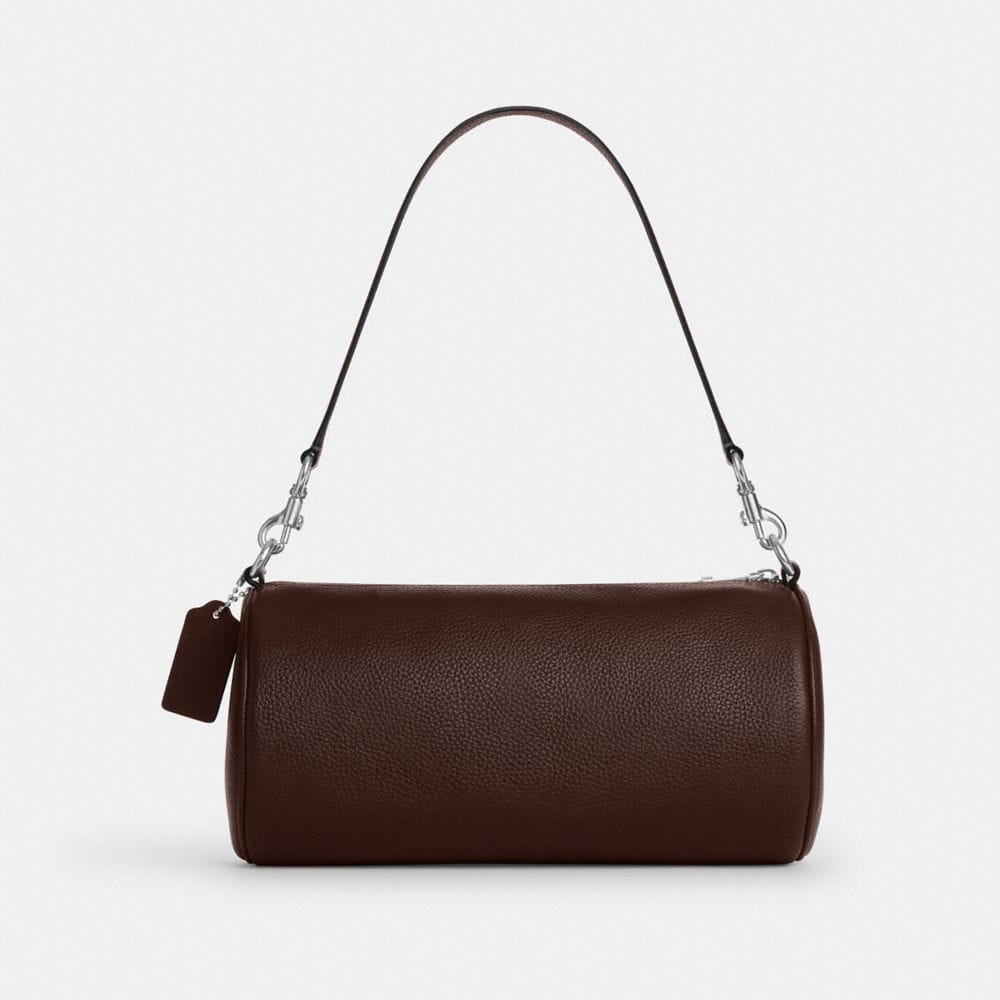 Coach Andre Barrel Bag 30 Silver Maple