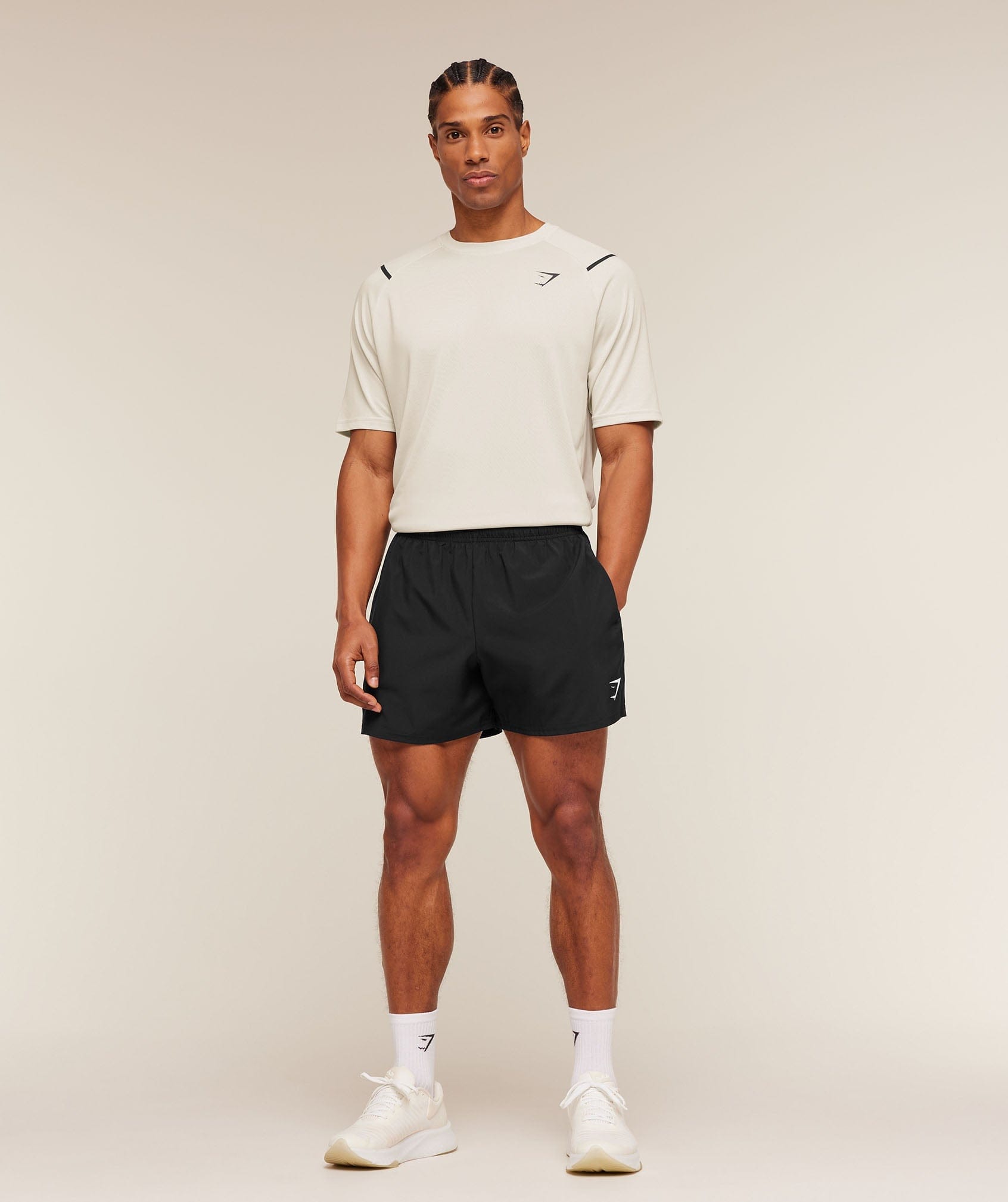Gymshark Arrival Contrast T-Shirt Chilled Blue